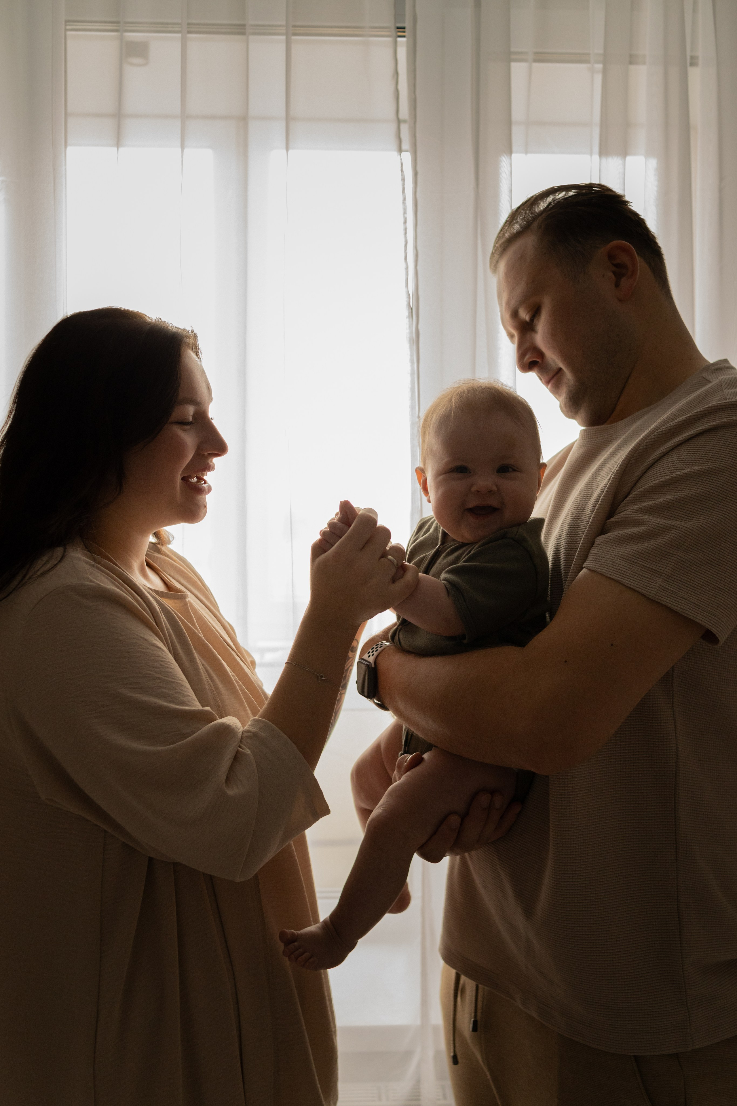 Малышка Эмилия. Семейный и детский фотограф в Тюмени Вика Алленова
