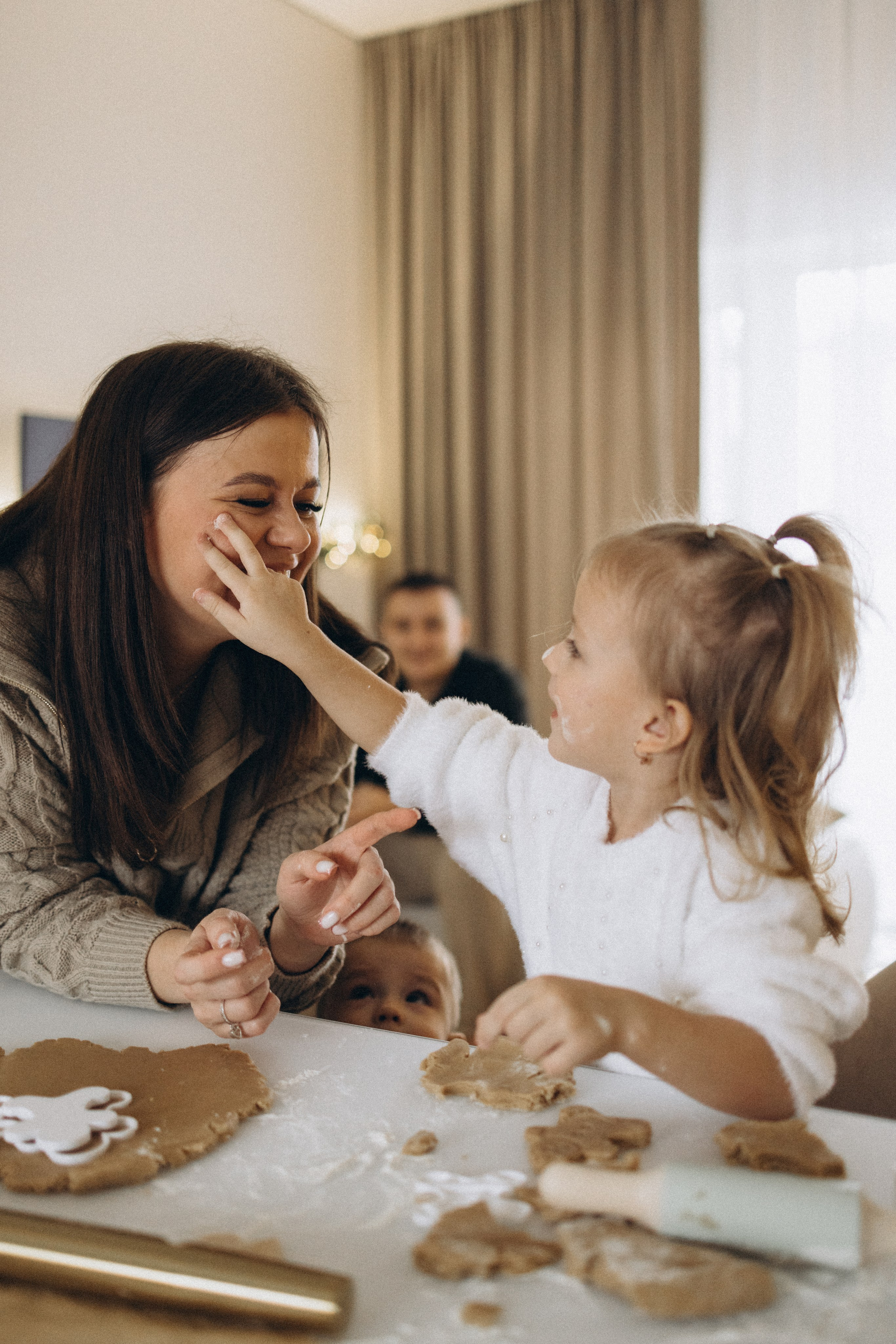 Новый года дома. Семейный и детский фотограф в Тюмени Вика Алленова
