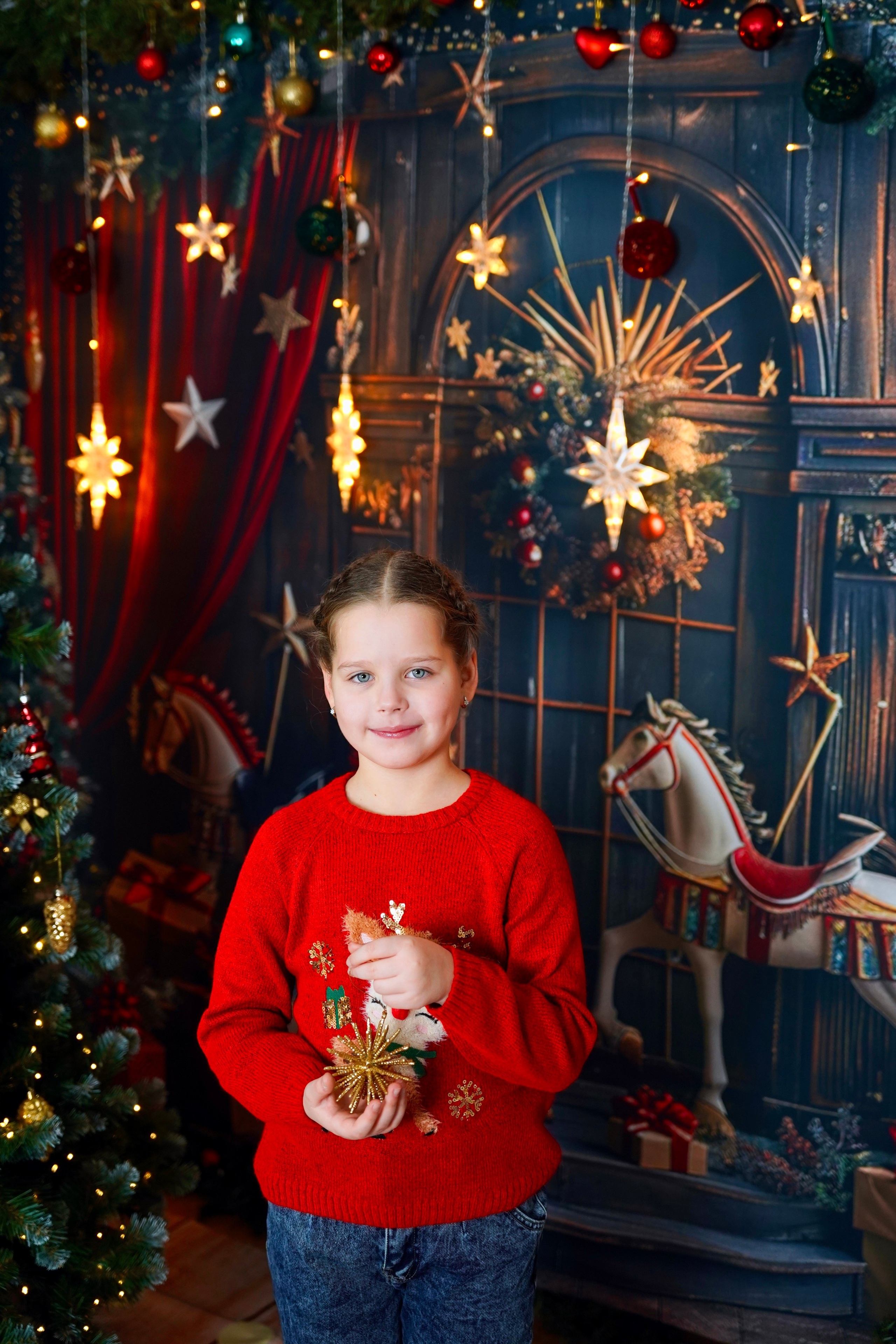 Новогодний фотопроект 2025 № 3. Семейный и детский фотограф Александра Гвоздикова