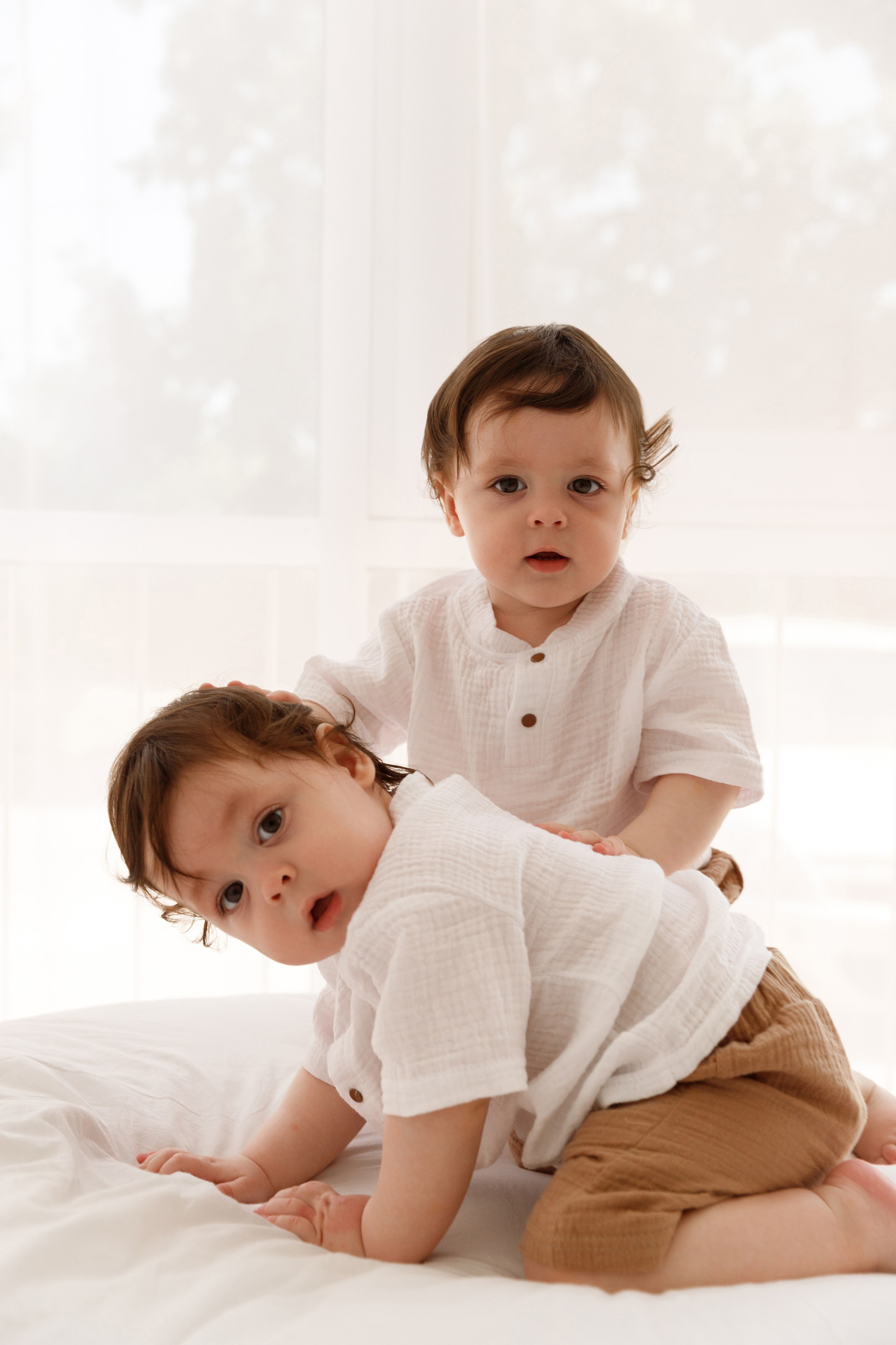 Близнецы Артём и Артур. Фотограф новорожденных Славянск-на-Кубани Куцевольская Екатерина