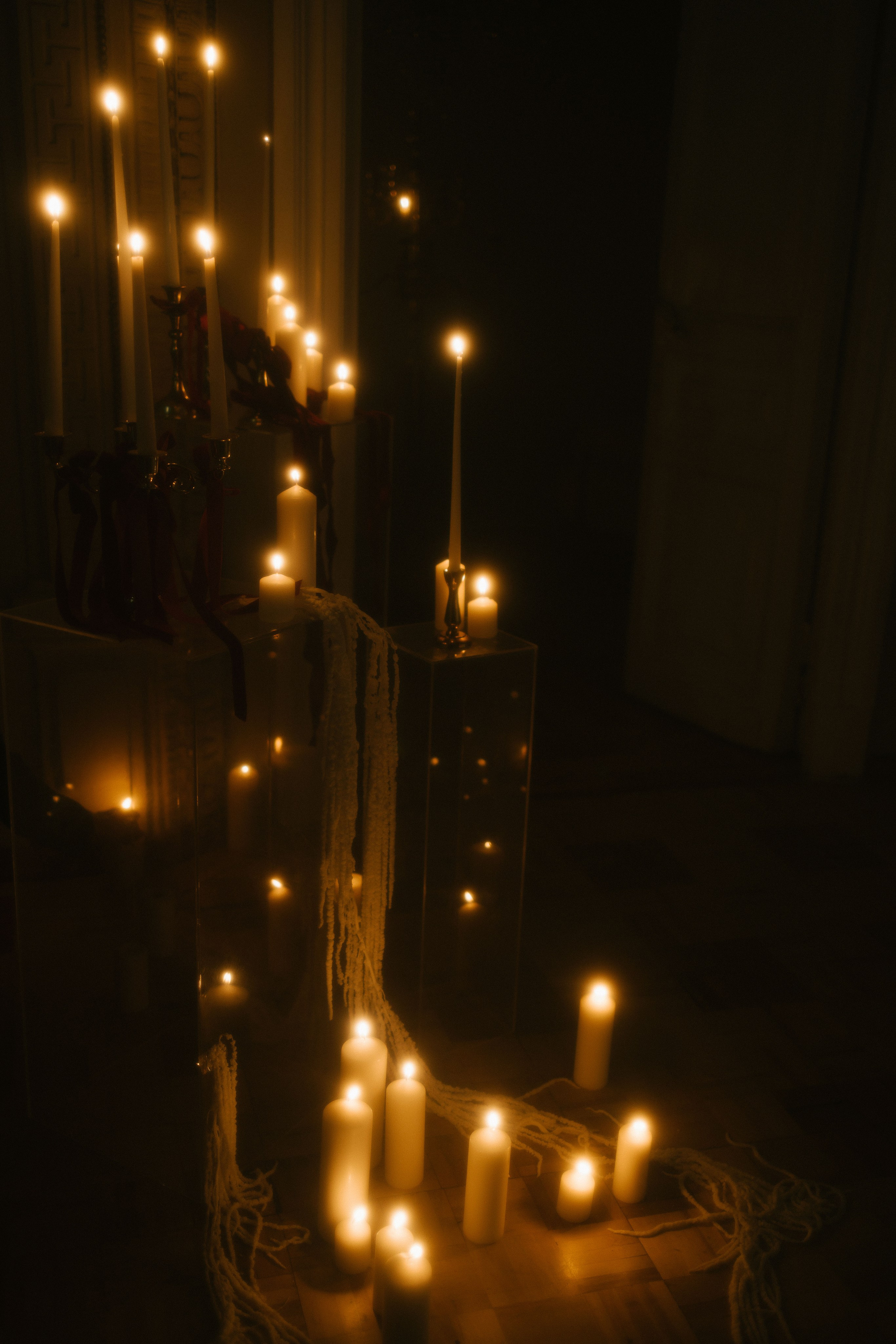 При свечах…. Свадебный фотограф в Москве