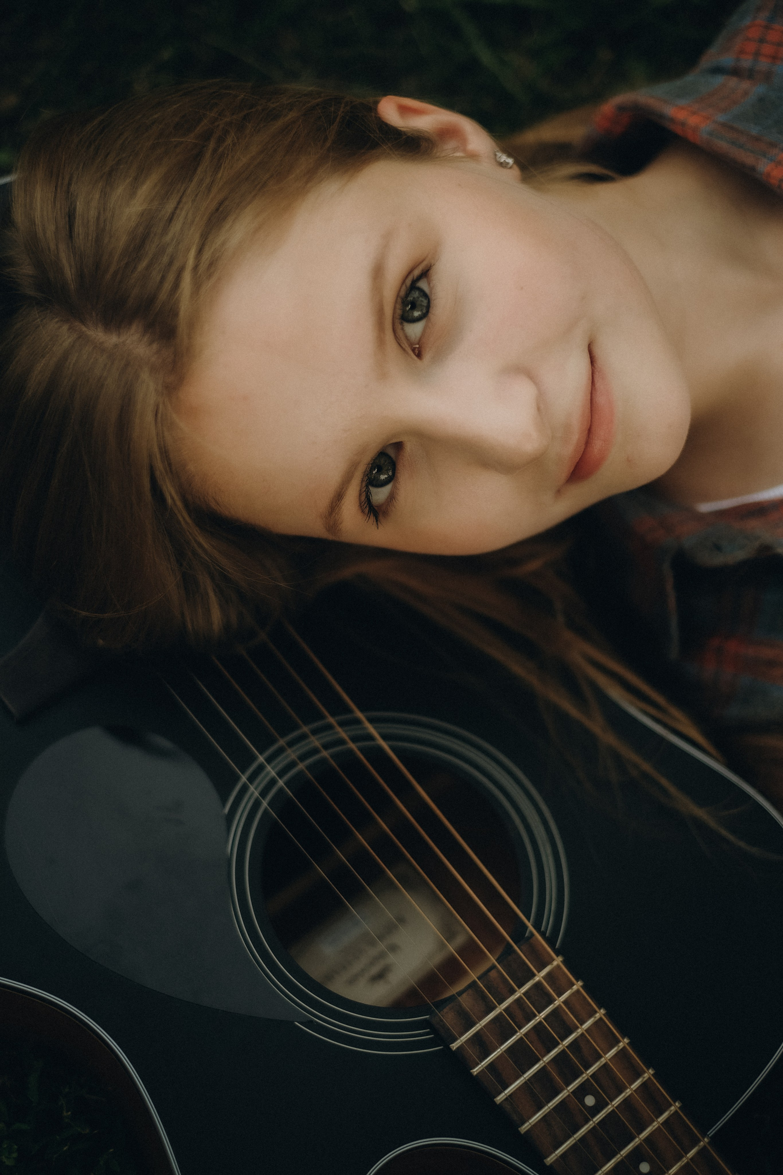 Девушка с гитарой. Свадебный и семейный фотограф в Москве Инника Кетлер