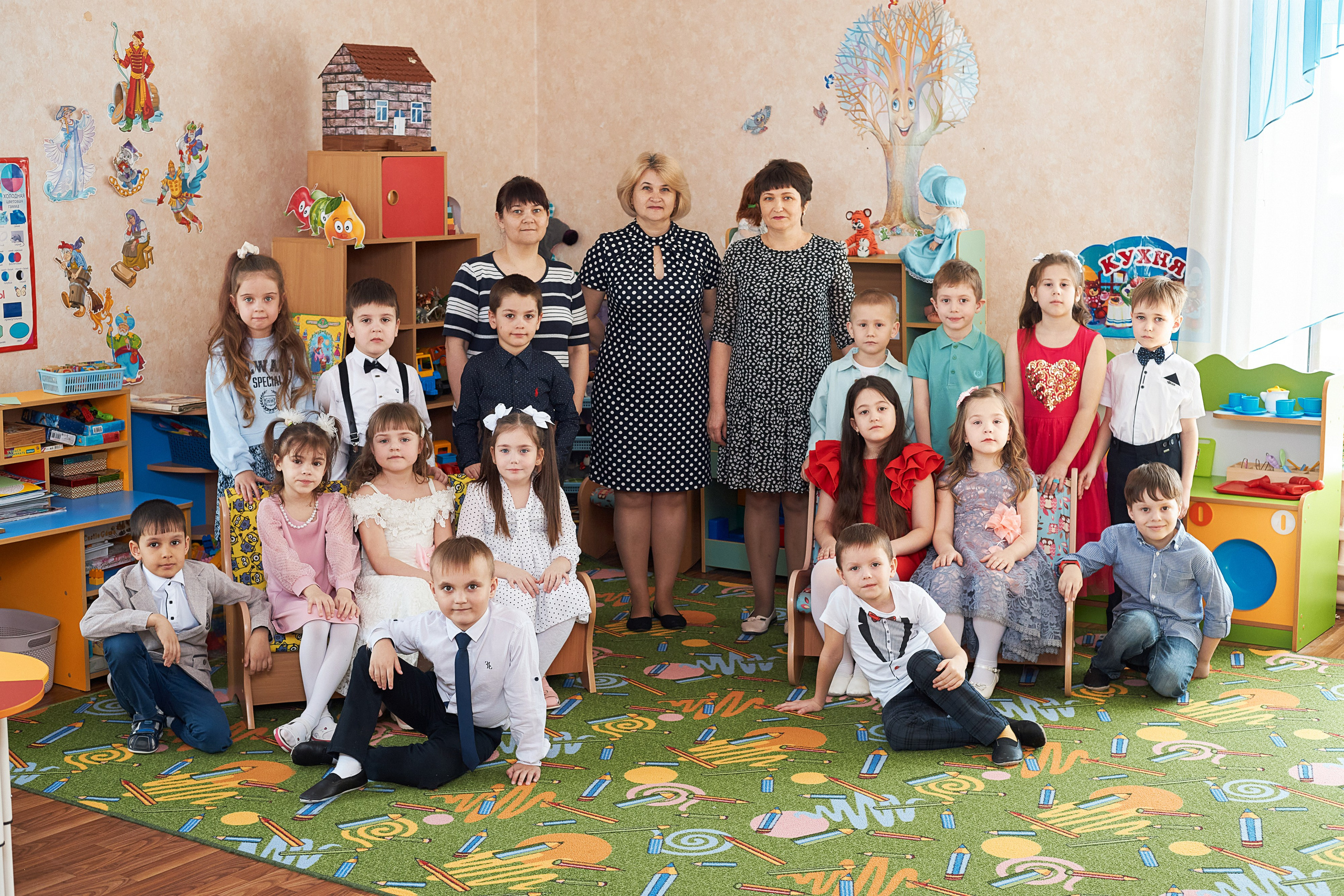 Съёмка в садиках. Выпускные фотоальбомы Тацинская