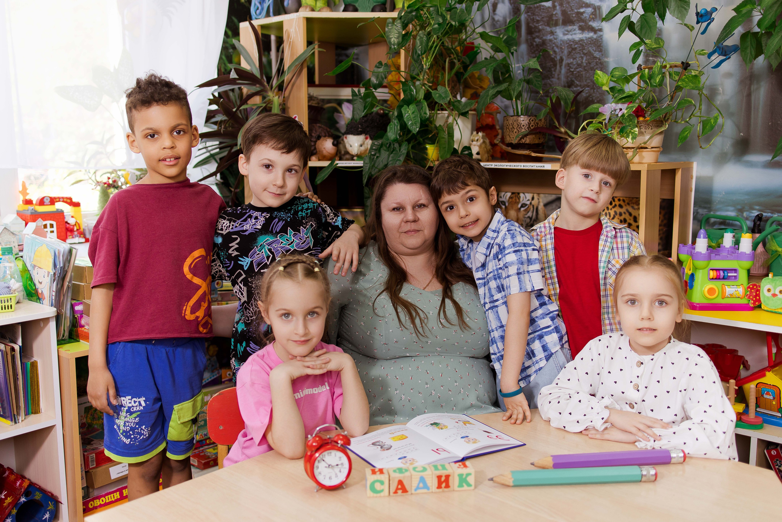 Групповые фото детский сад. Свадебный и семейный фотограф Яна Стражева. Волгоград, Москва