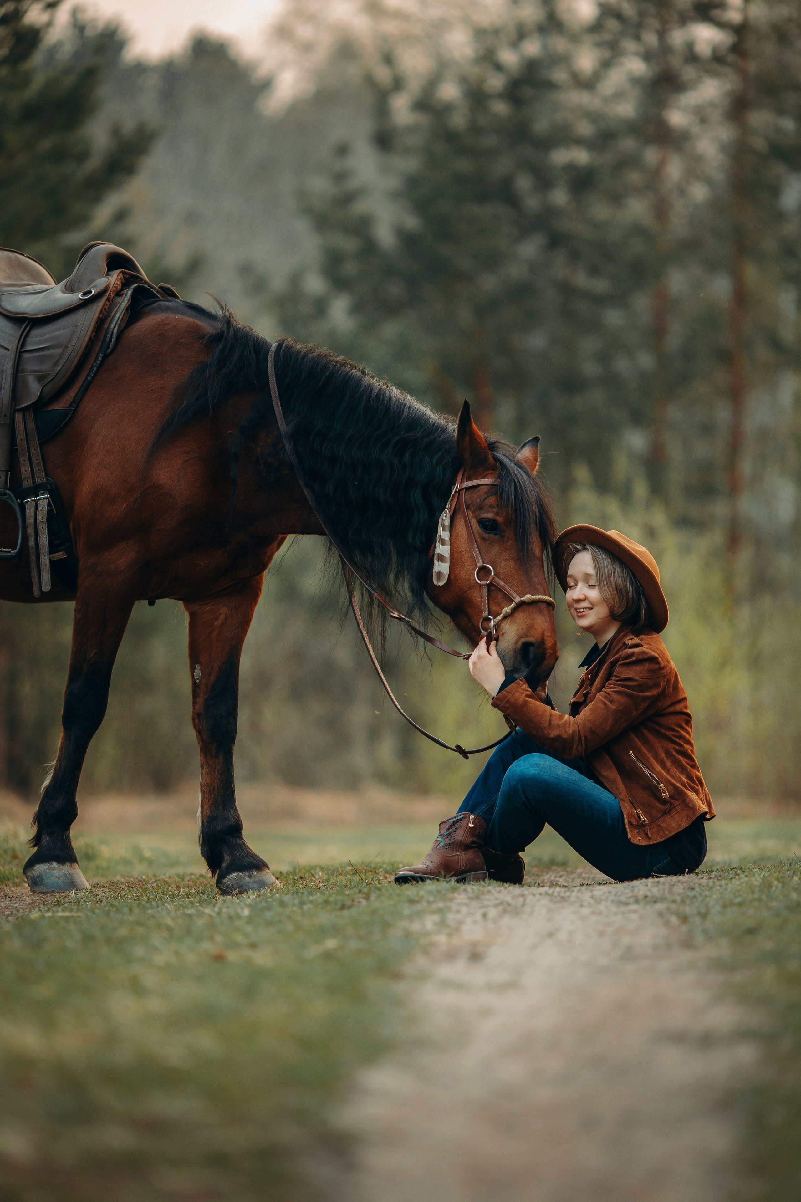 Сашенька и Талисман. Анна Молчанова конный фотограф в Тюмени | фотосессии с лошадьми Тюмень