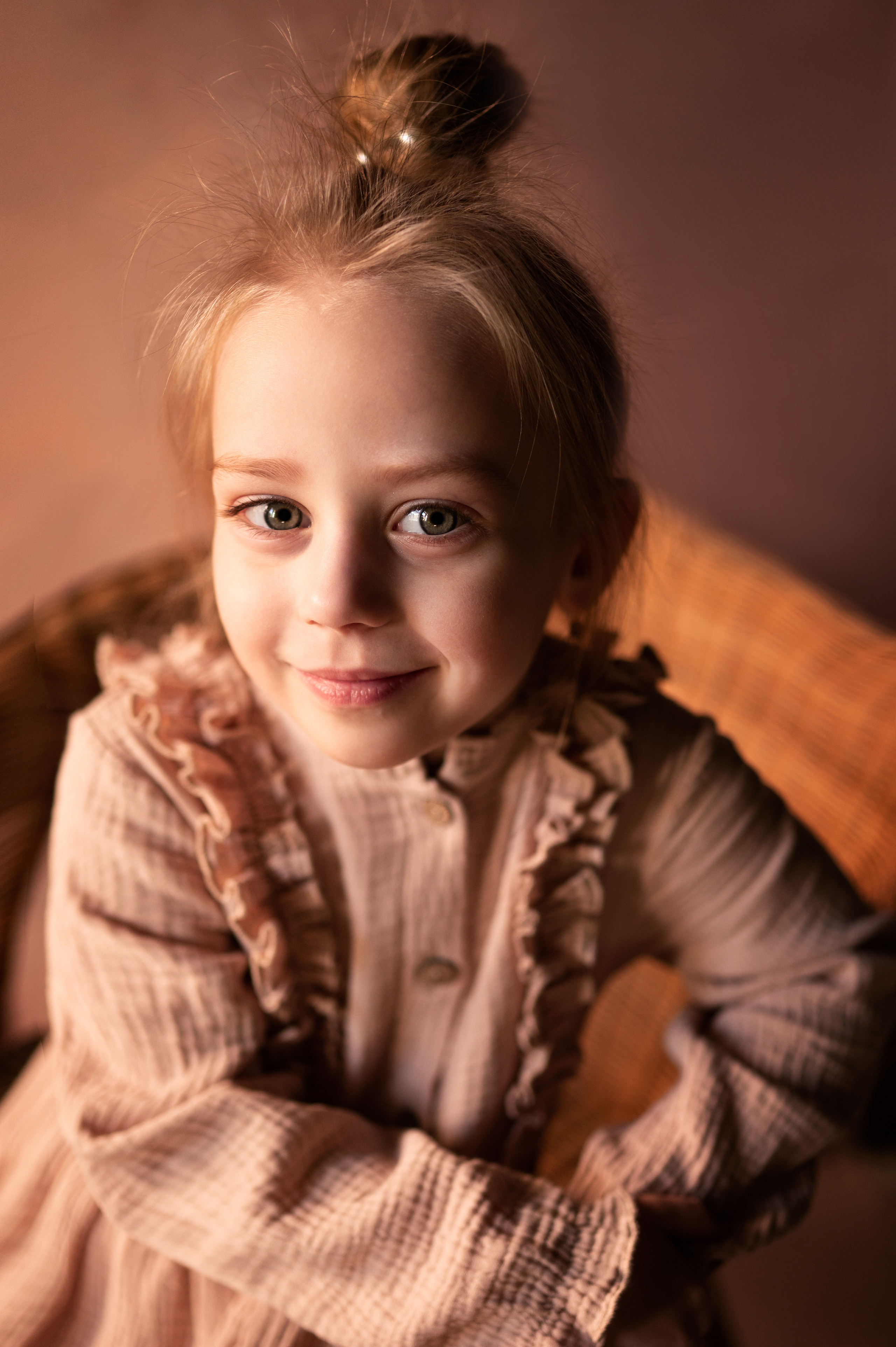 постановочный портрет ребенка