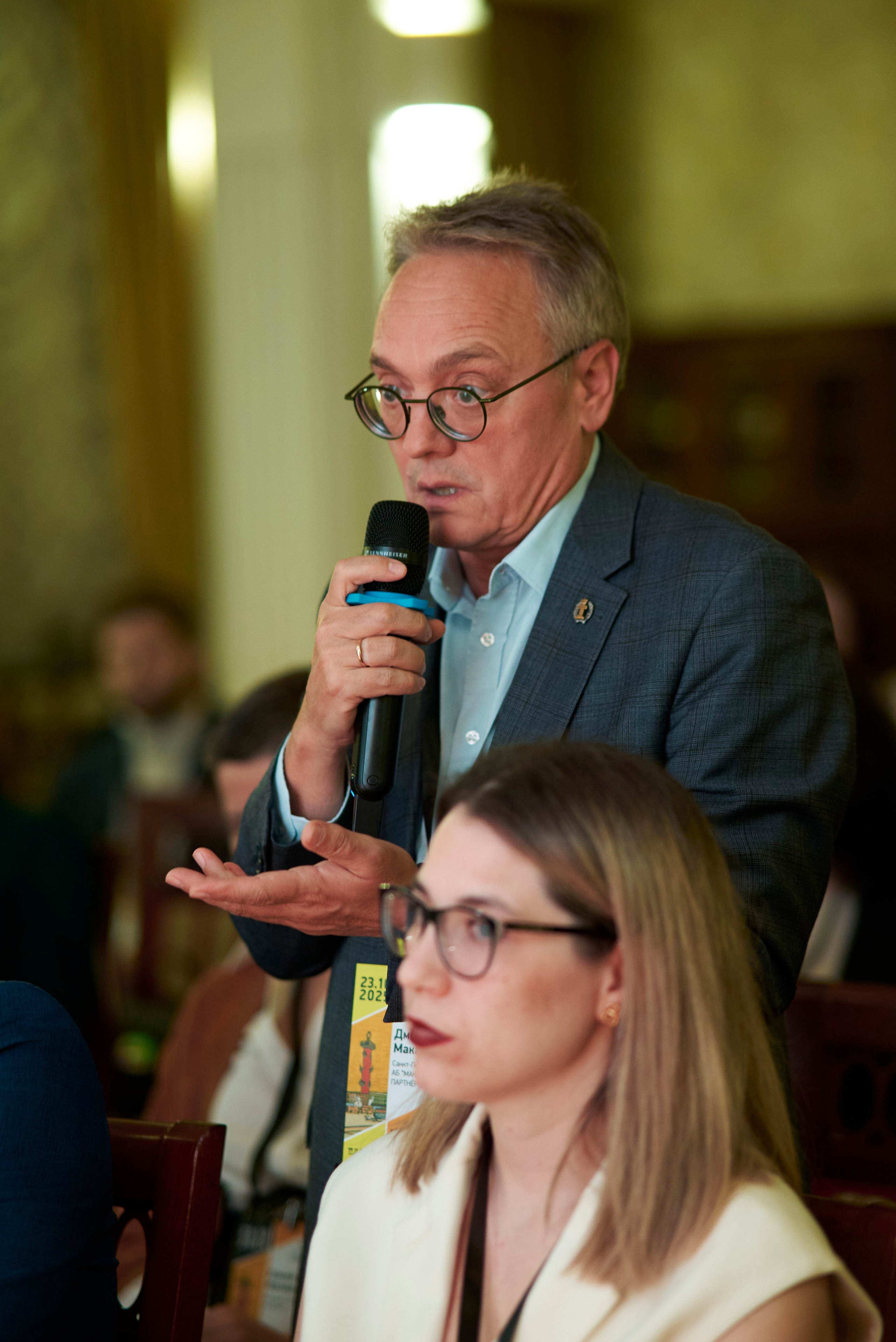 Репортажная съёмка юридической конференции В Питере LAW