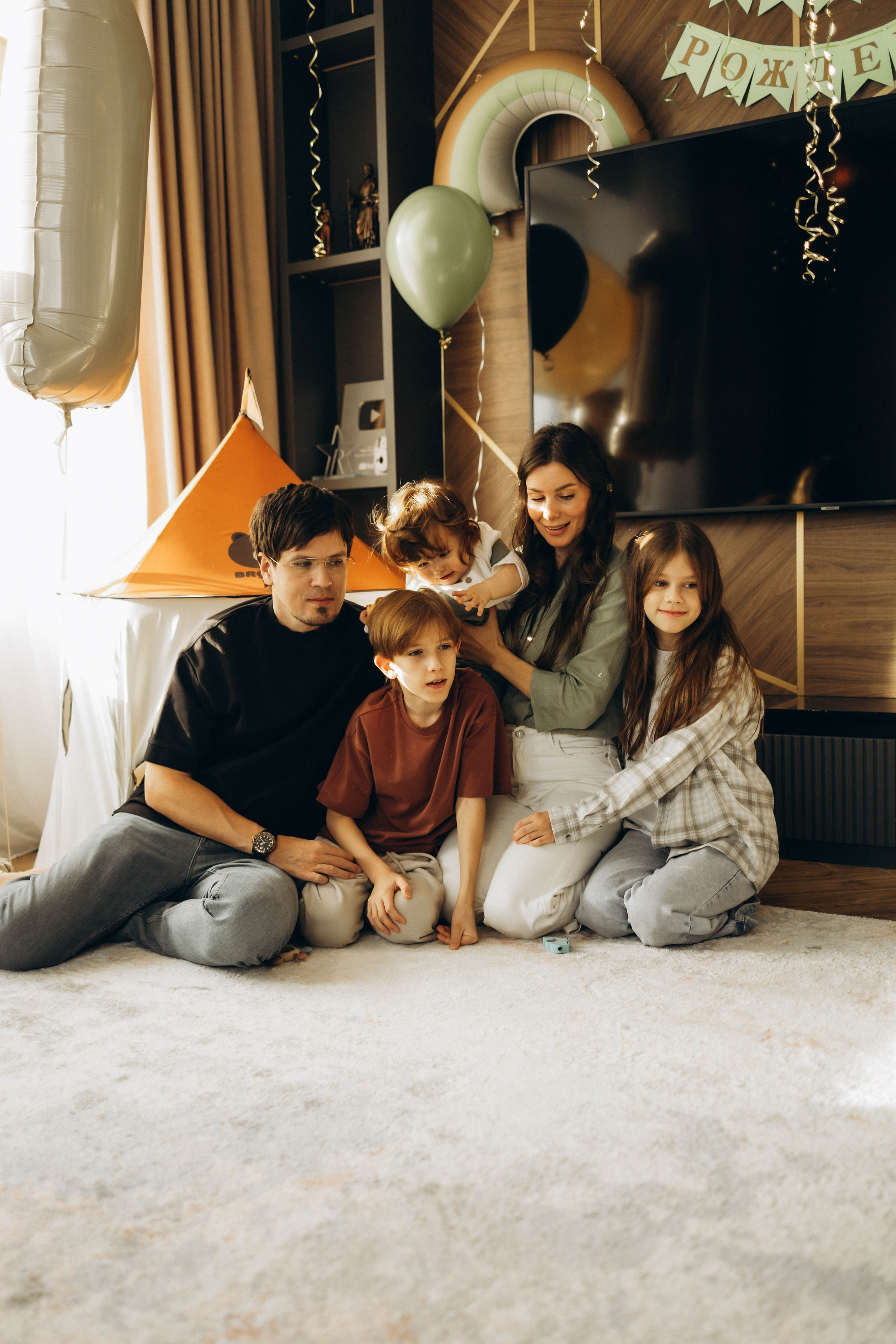 Первый годик Егора. Динара Федорова семейный фотограф