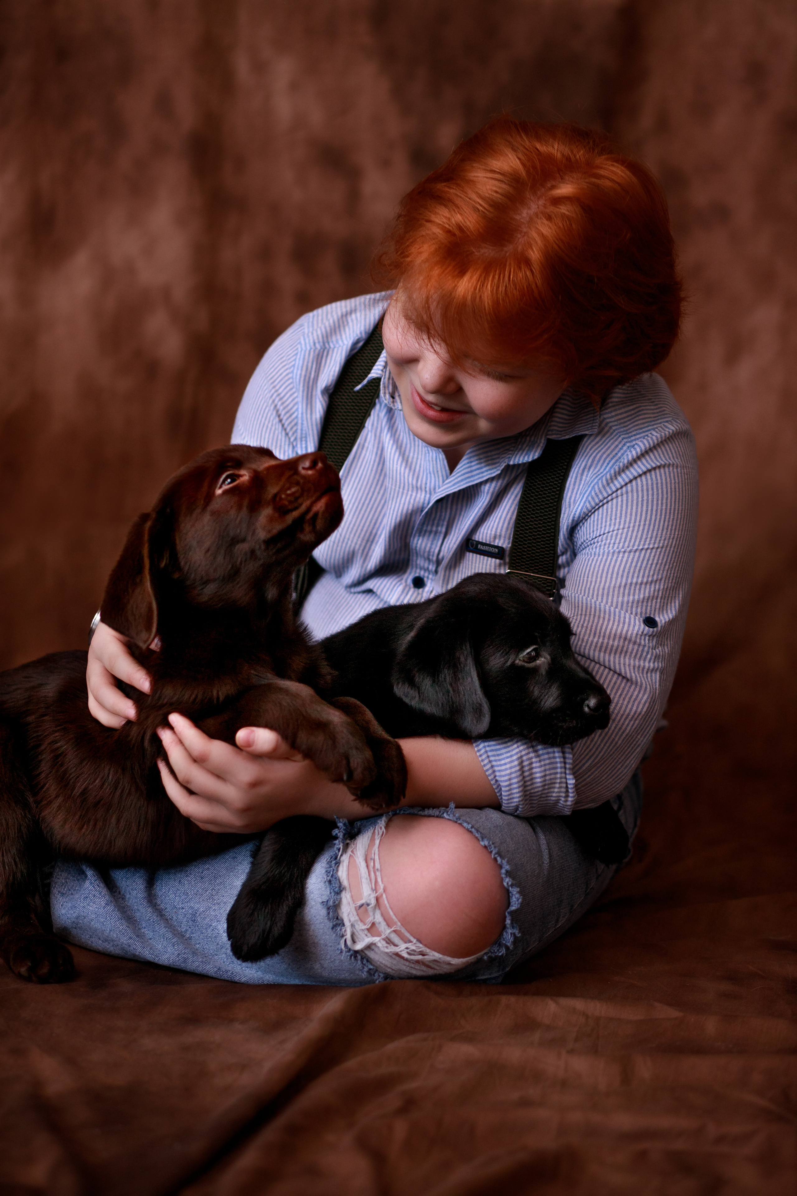 Фотосессия с животными. Щенки. Собаки. Фотограф Кравченко Юлия. Энгельс