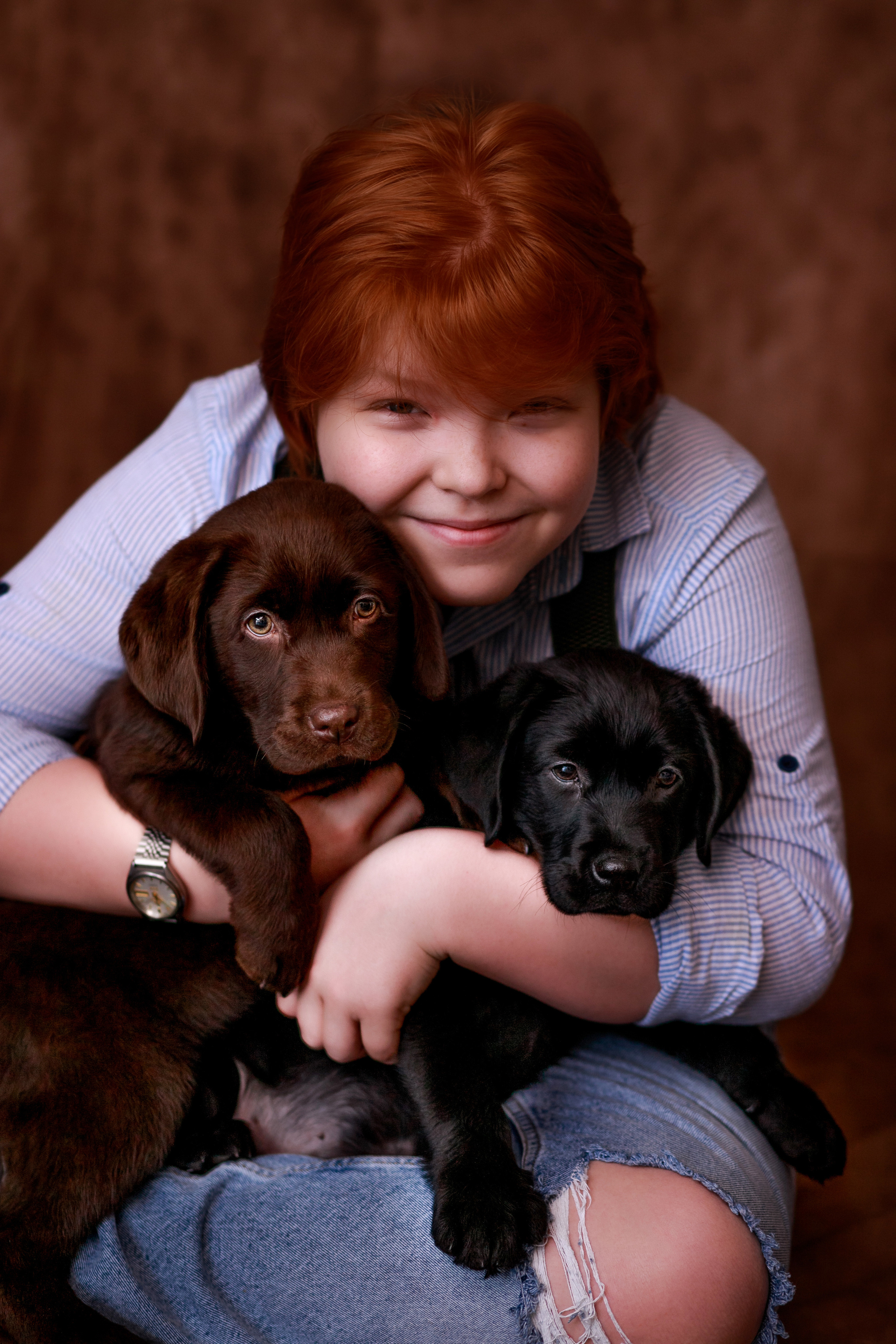 Фотосессия с животными. Щенки. Собаки. Фотограф Кравченко Юлия. Энгельс