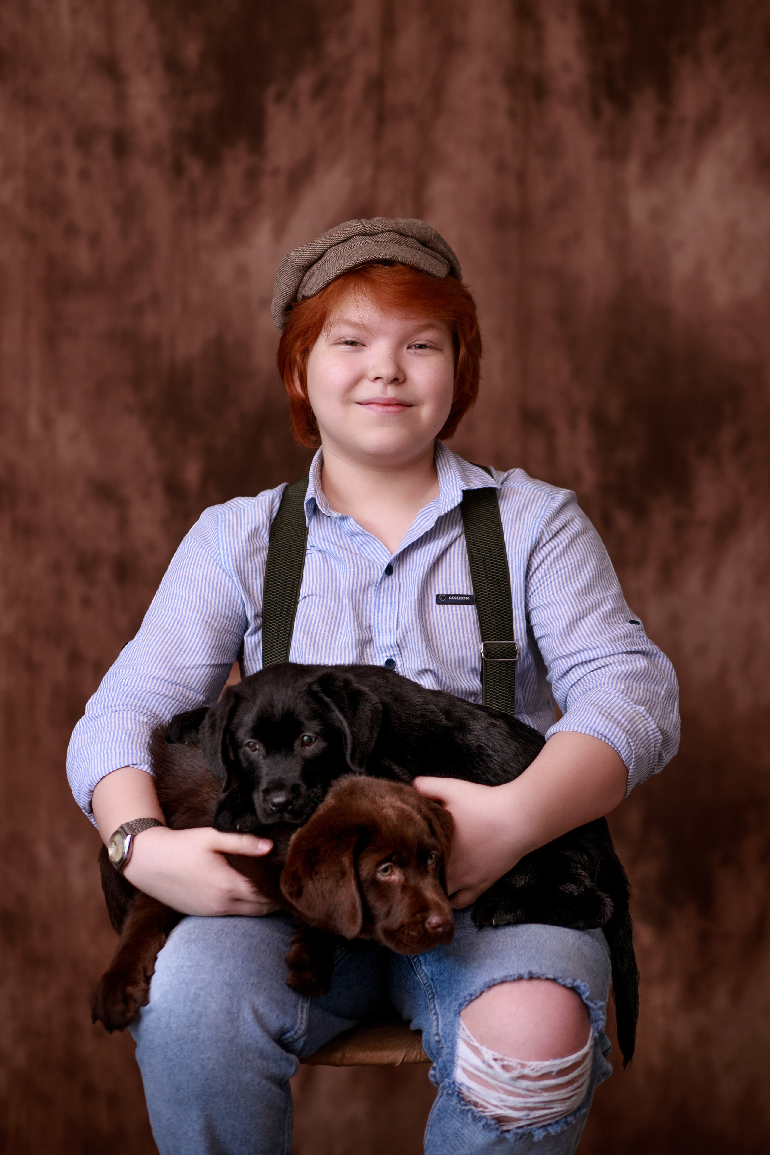 Фотосессия с животными. Щенки. Собаки. Фотограф Кравченко Юлия. Энгельс