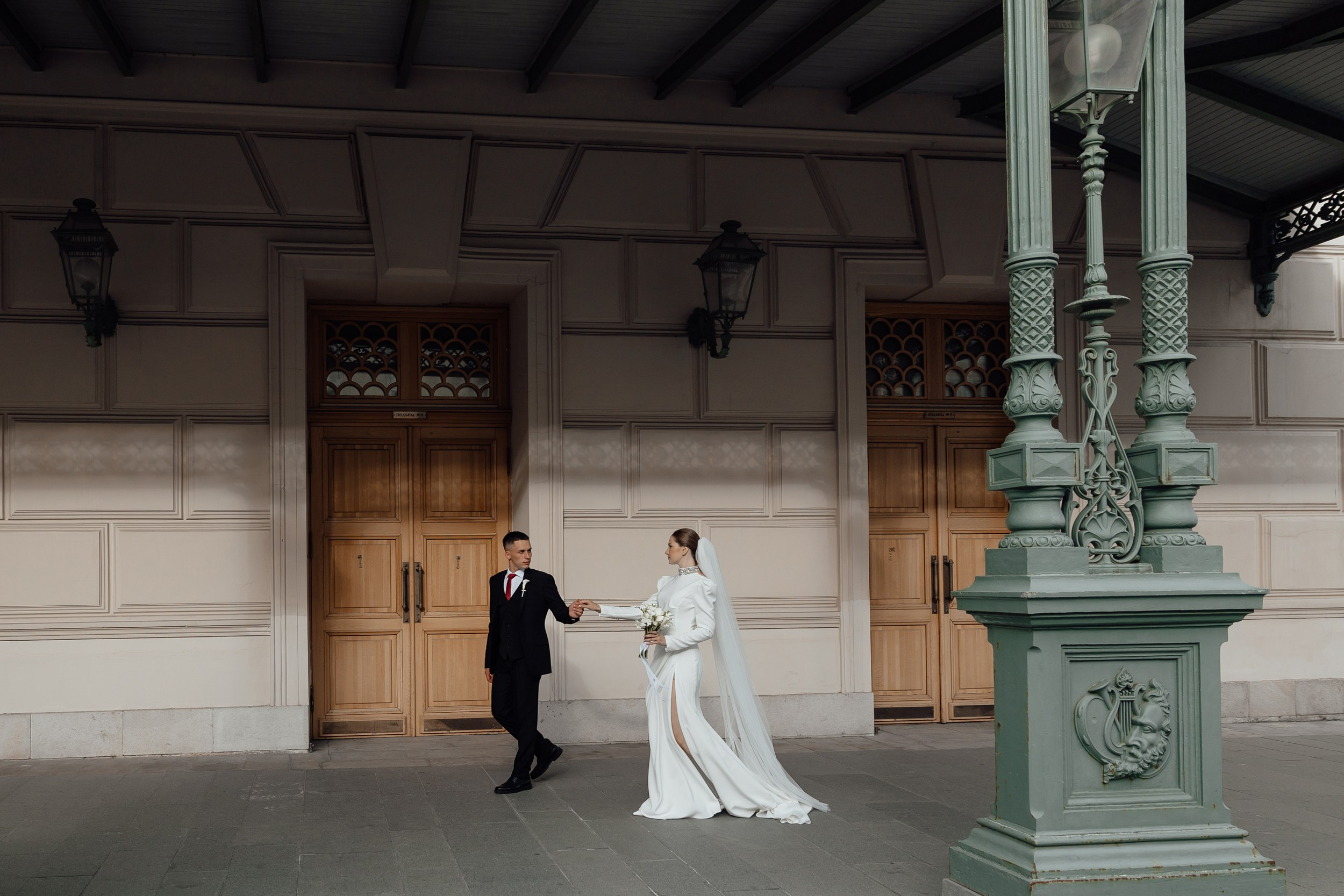 Свадебная прогулка в Москве