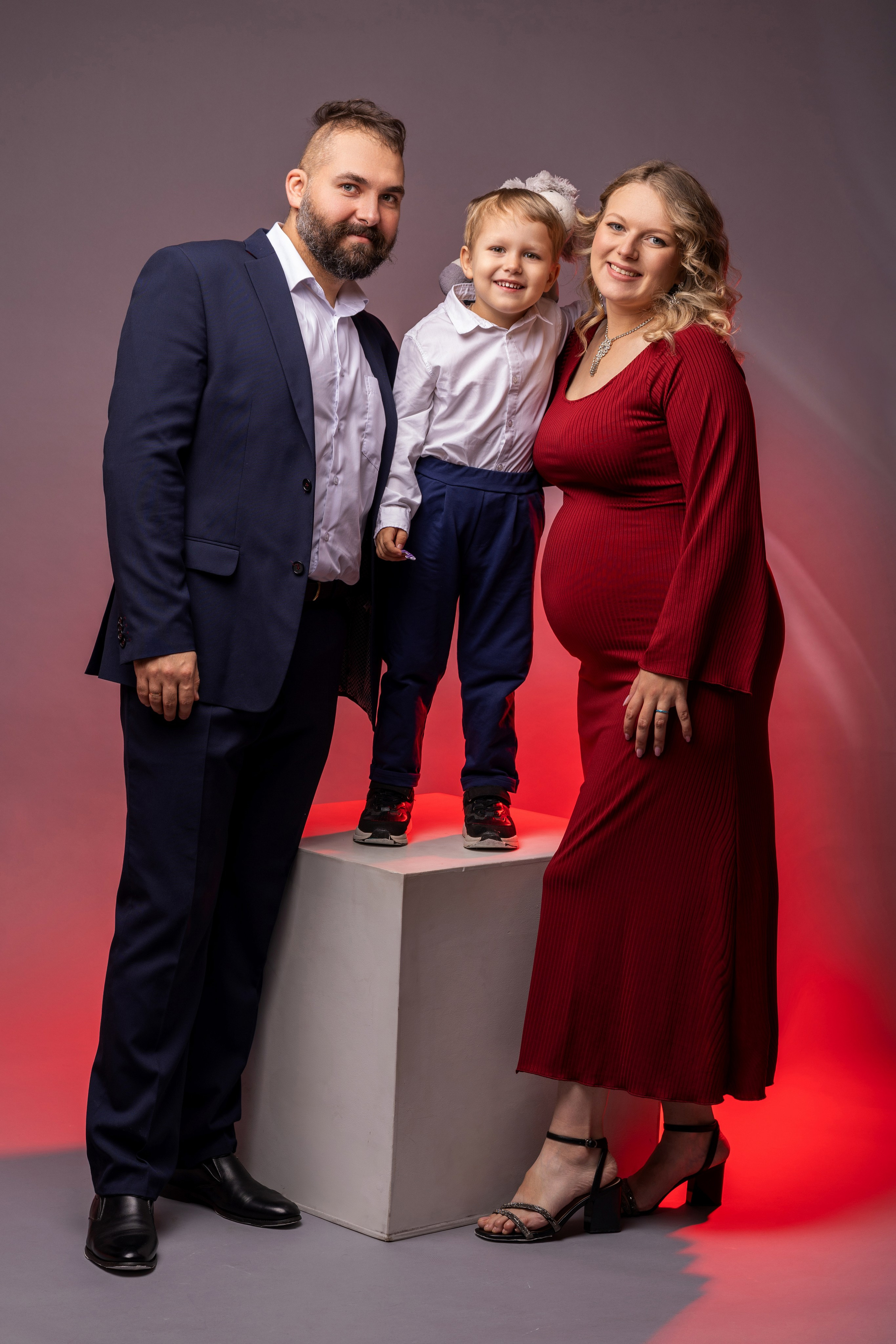 Семейная в студии. Семейный фотограф в Дзержинске Наталья Лаэтина