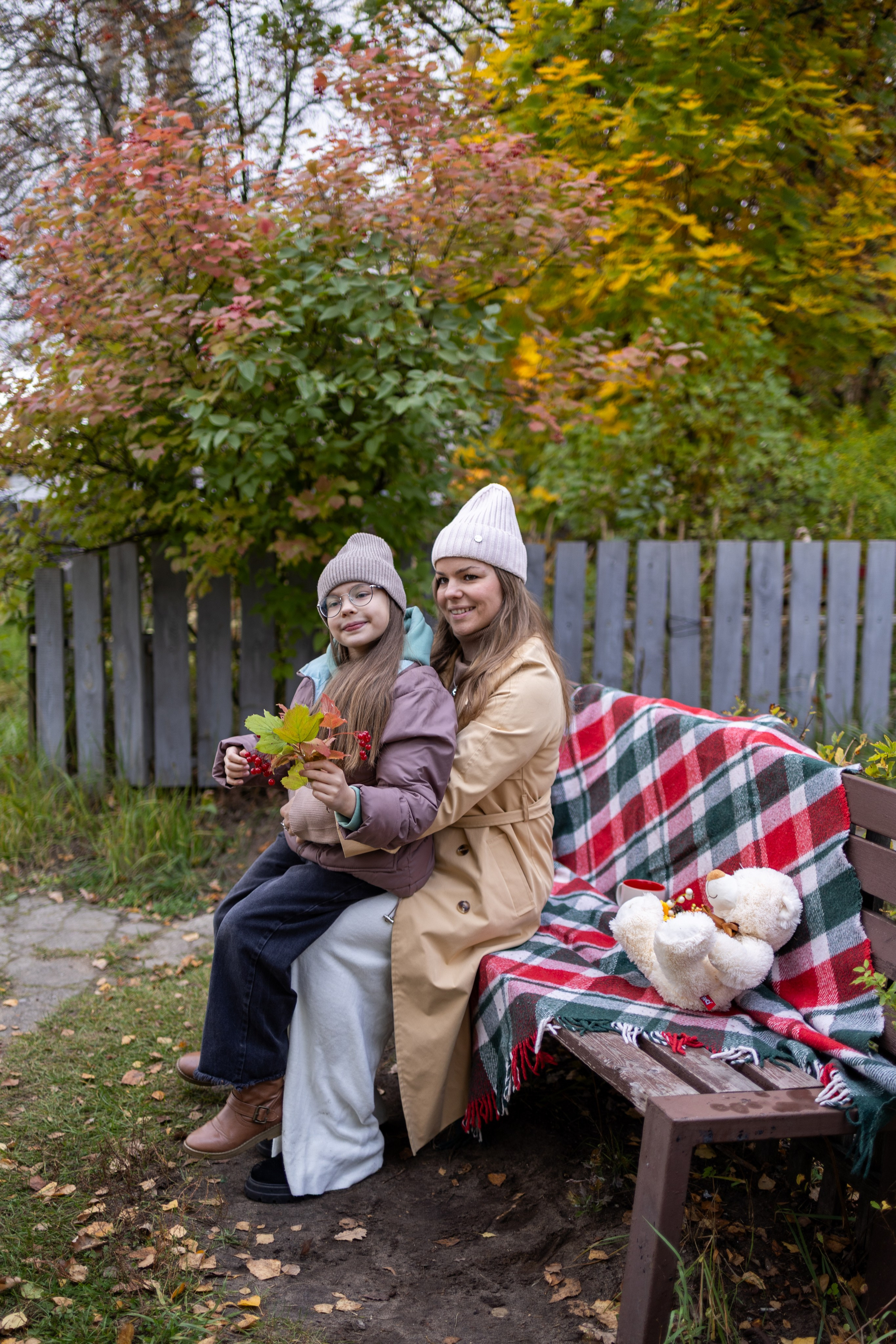Пикник у дома. Осень. Семейный фотограф в Дзержинске Наталья Лаэтина