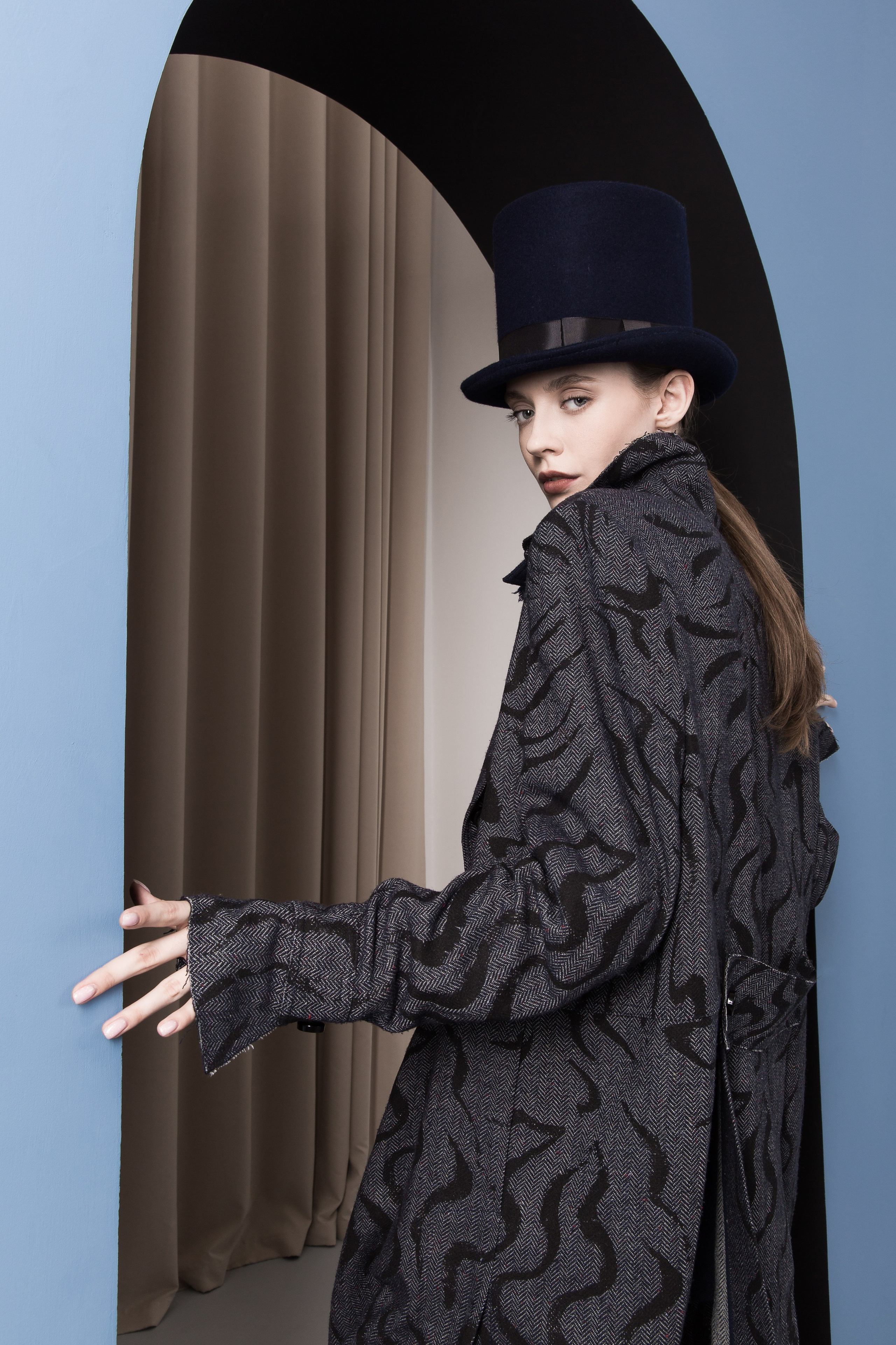 LookBook Winter 2022-2023 fo CROKI. Photographer Anna Arzamastseva