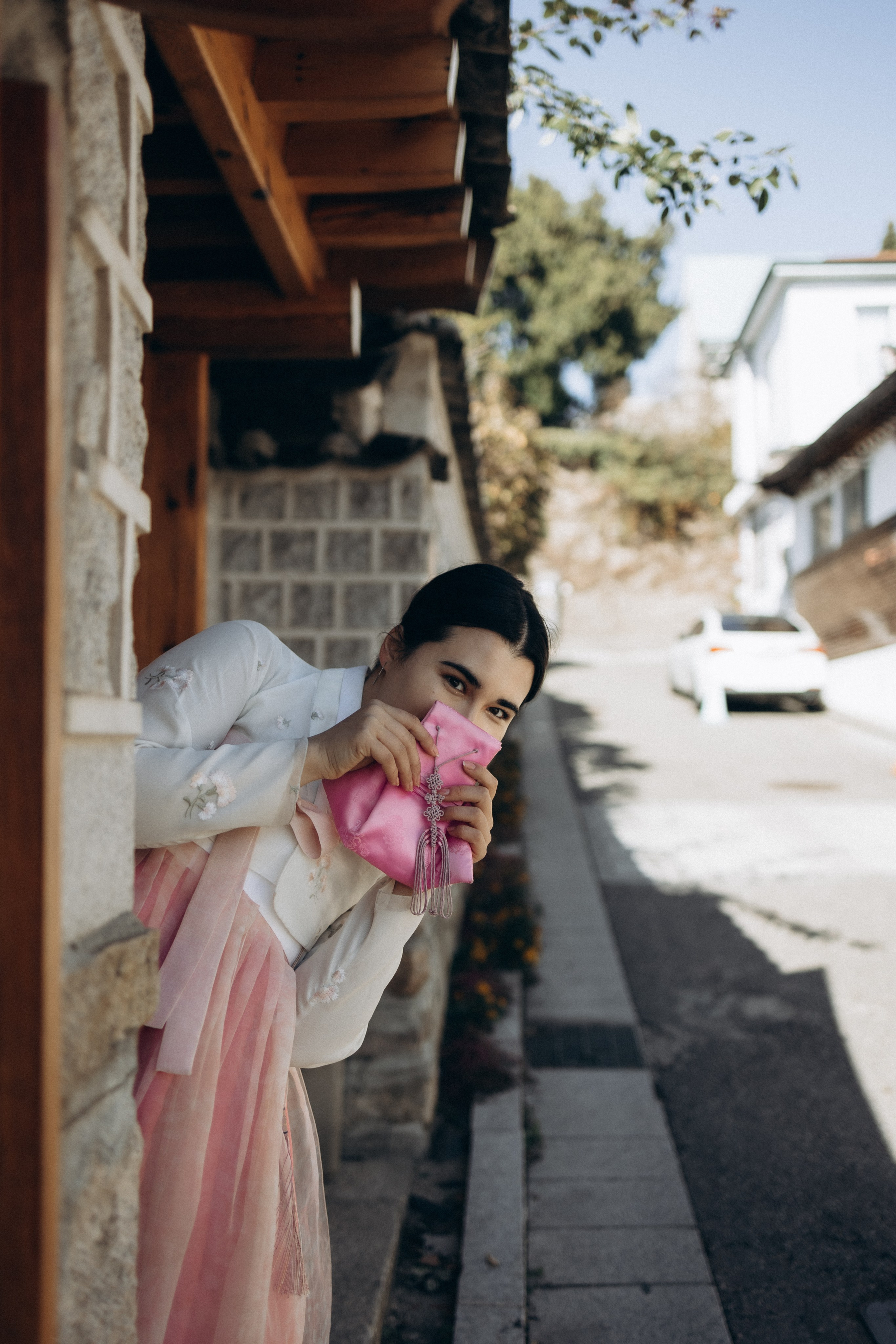 Фотосессия Маши и Саши в ханбоках. Фотограф Артем Бросов в Санкт-Петербурге и Дубае