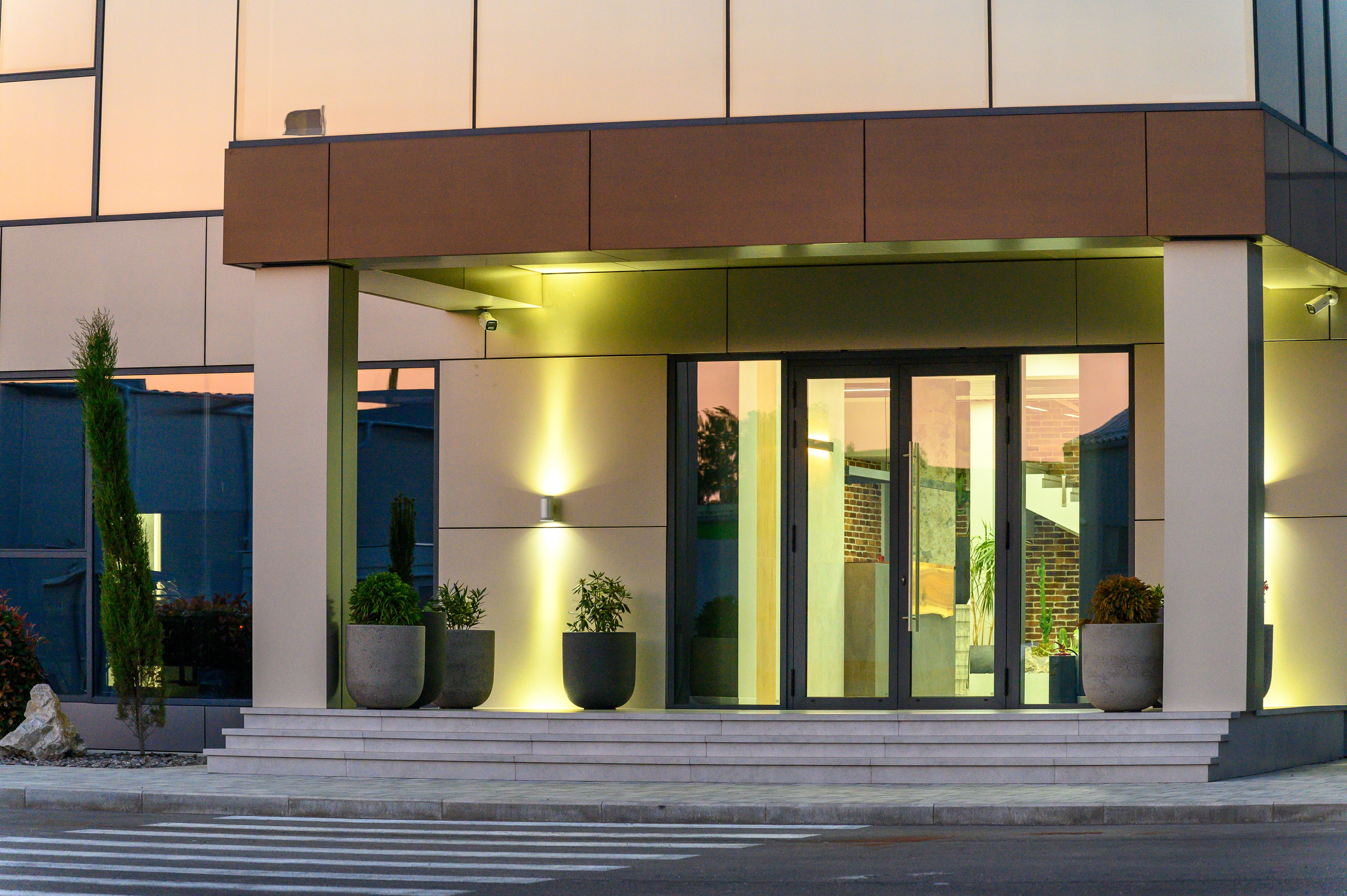 Архитектурная подсветка фасадов зданий. Вячеслав Скрипник Фотограф Краснодар