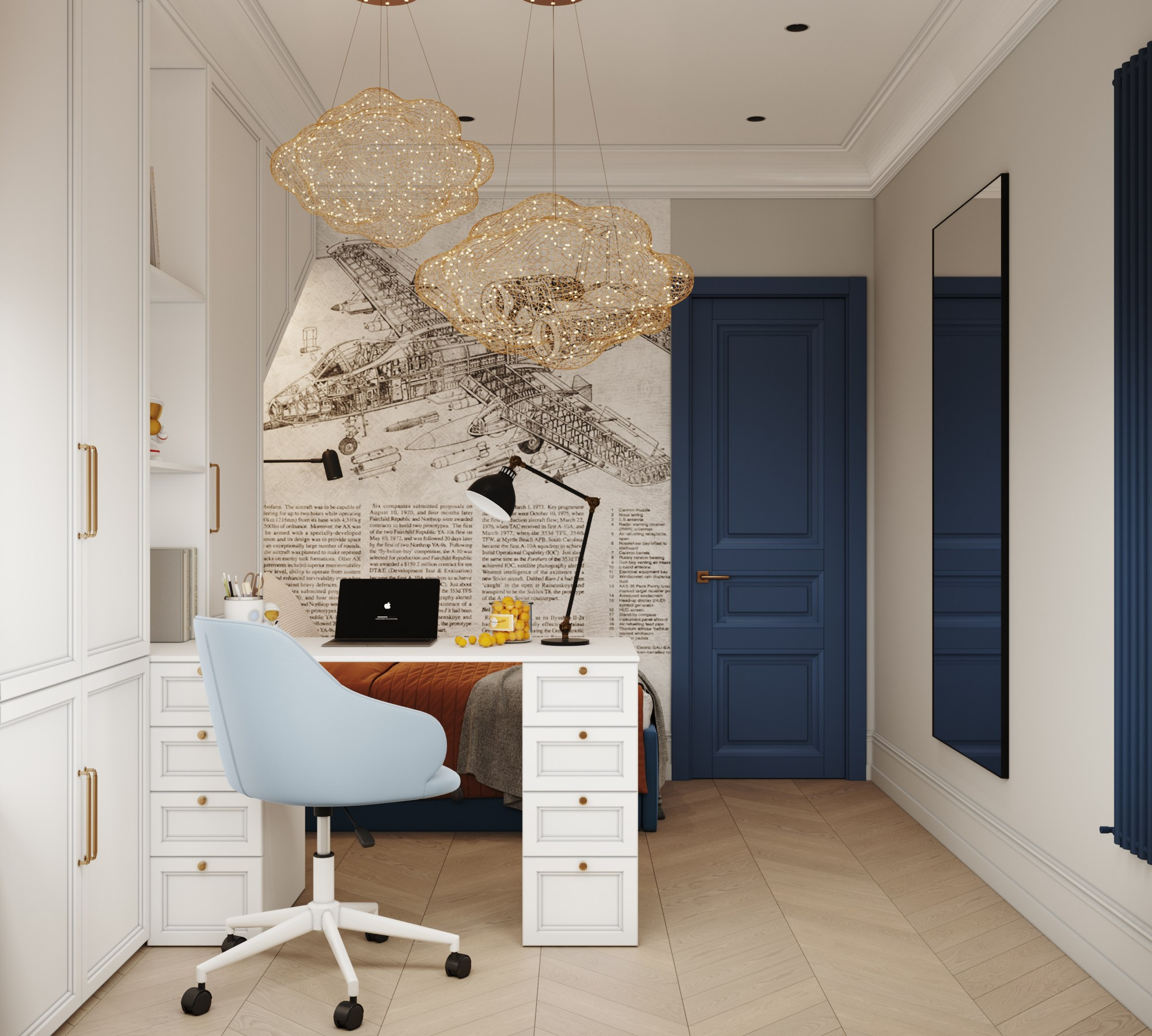 Детские комнаты. Дизайнер интерьера ТУЛА| МОСКВА