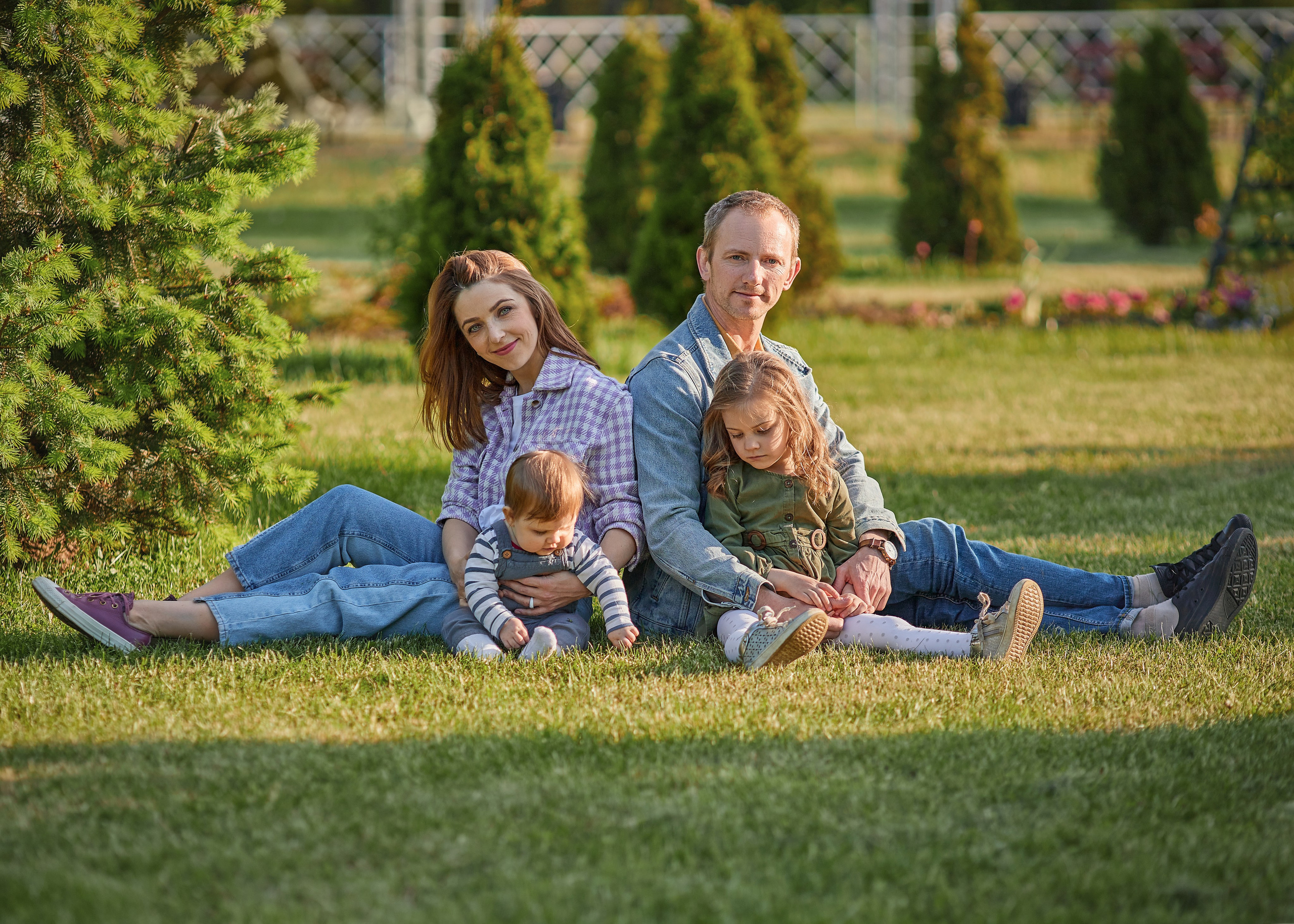 Семейная фотосессия в парке