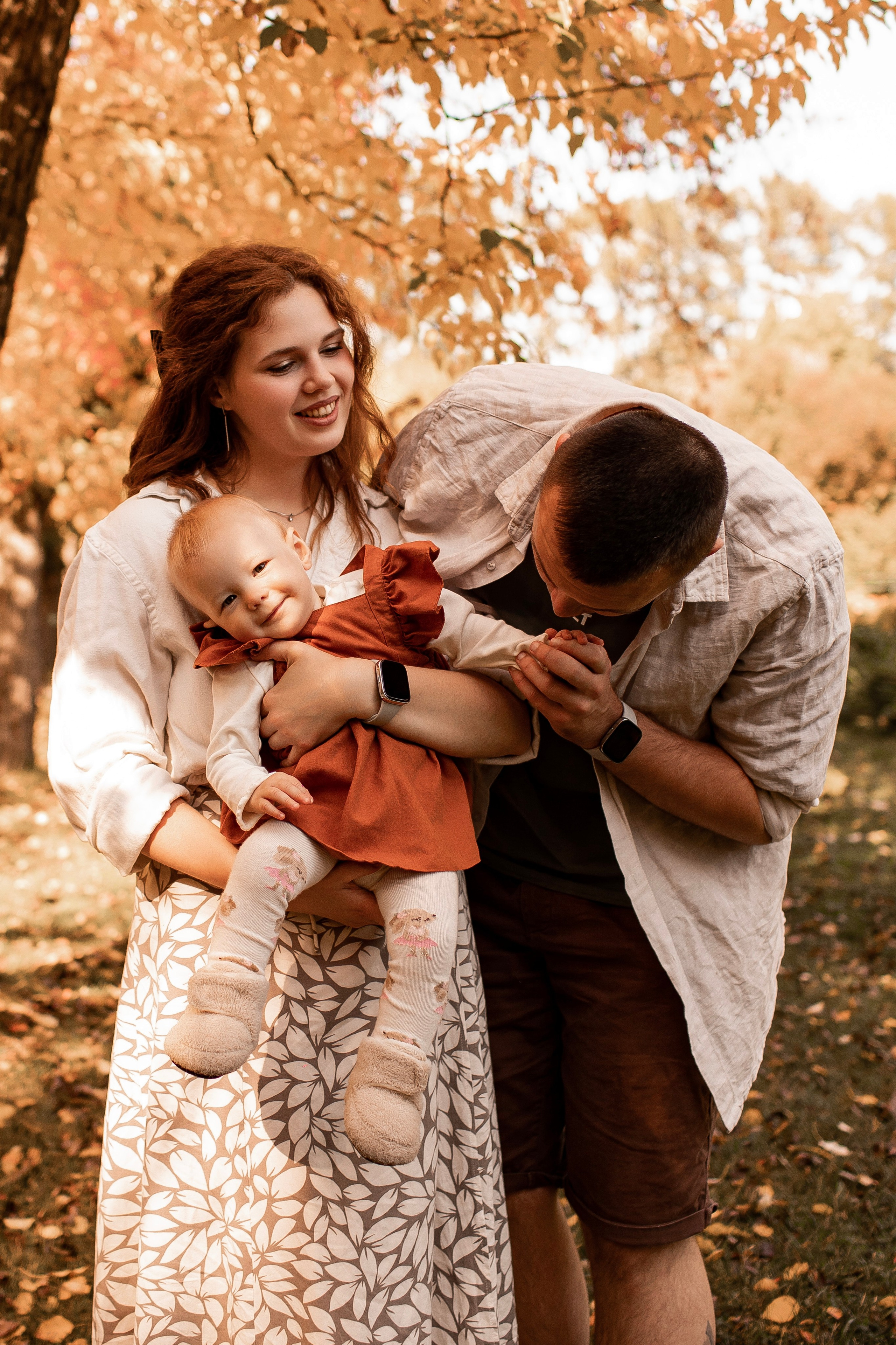 Ольга со своей семъей. Семейная съемка — это красивый способ признаться своей семье в любви