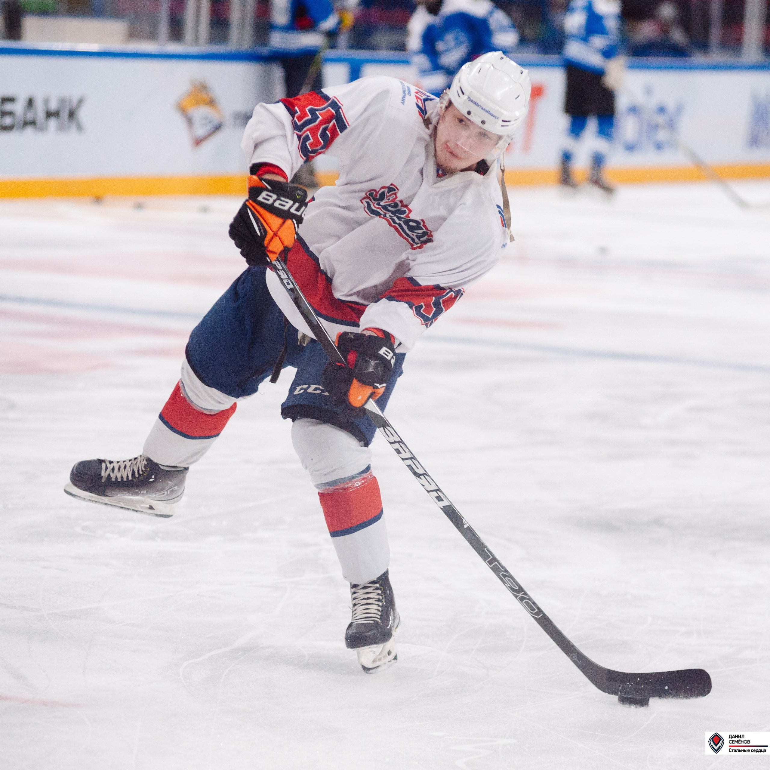 Чемпионат СХЛ. Стальные сердца — Газовик. Фотограф Магнитогорск Данил Семенов