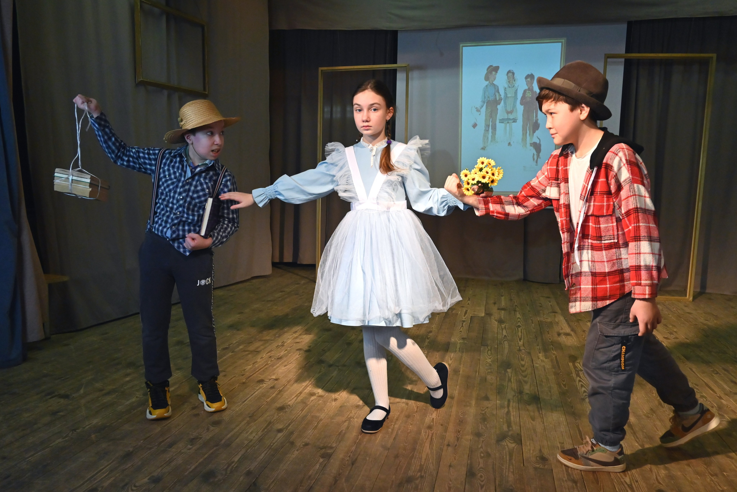 Юные театралы 09.02.2024. Профессиональный фотограф в Москве Алёна Котова