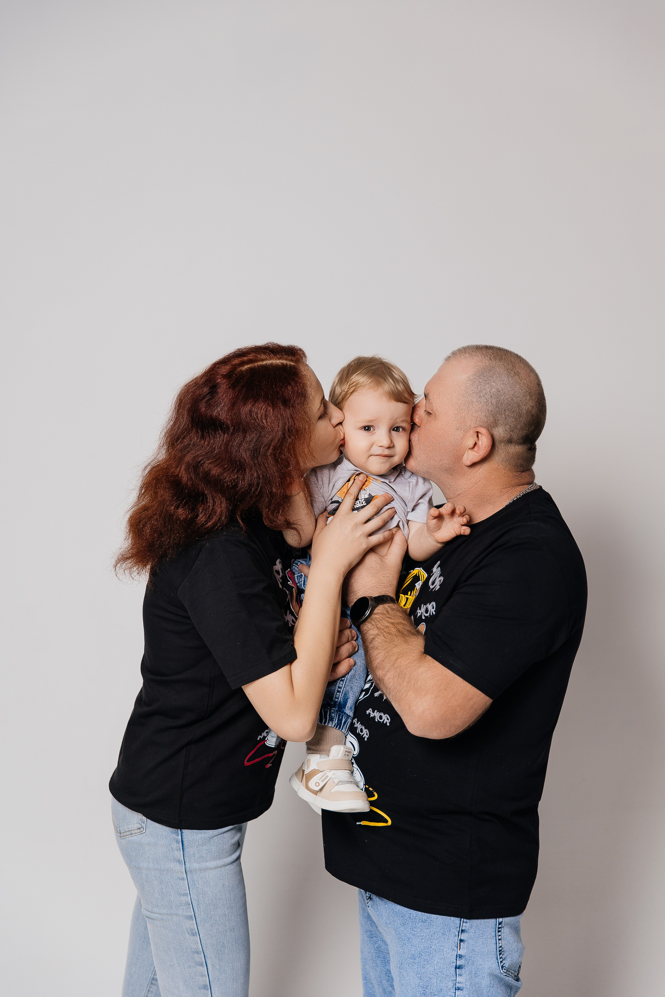 Семейная в студии 2. Семейный и Детский фотограф г. Москва, г. Борисоглебск