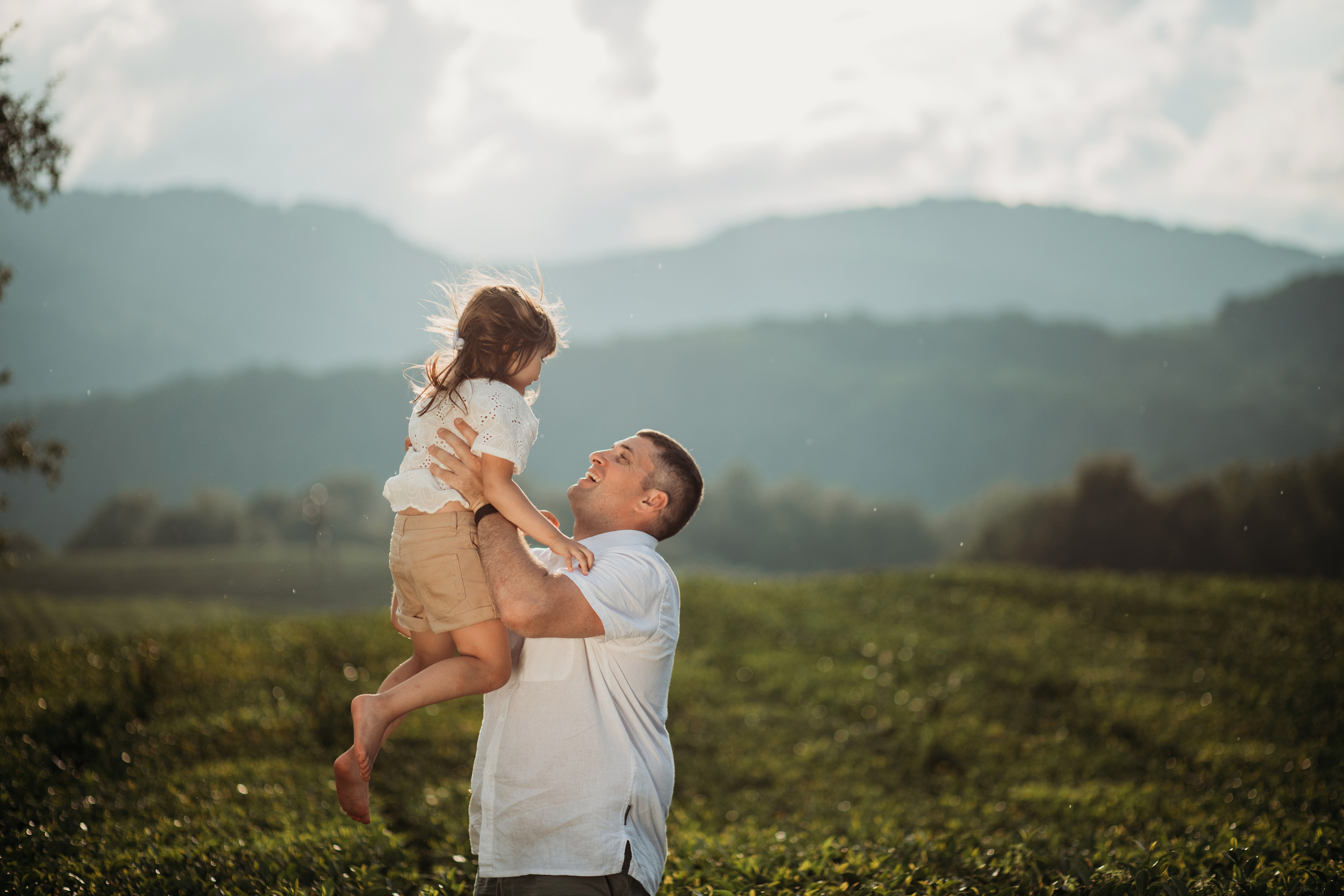 Семейная прогулка по плантациям. Фотограф Сочи Татьяна Зорина
