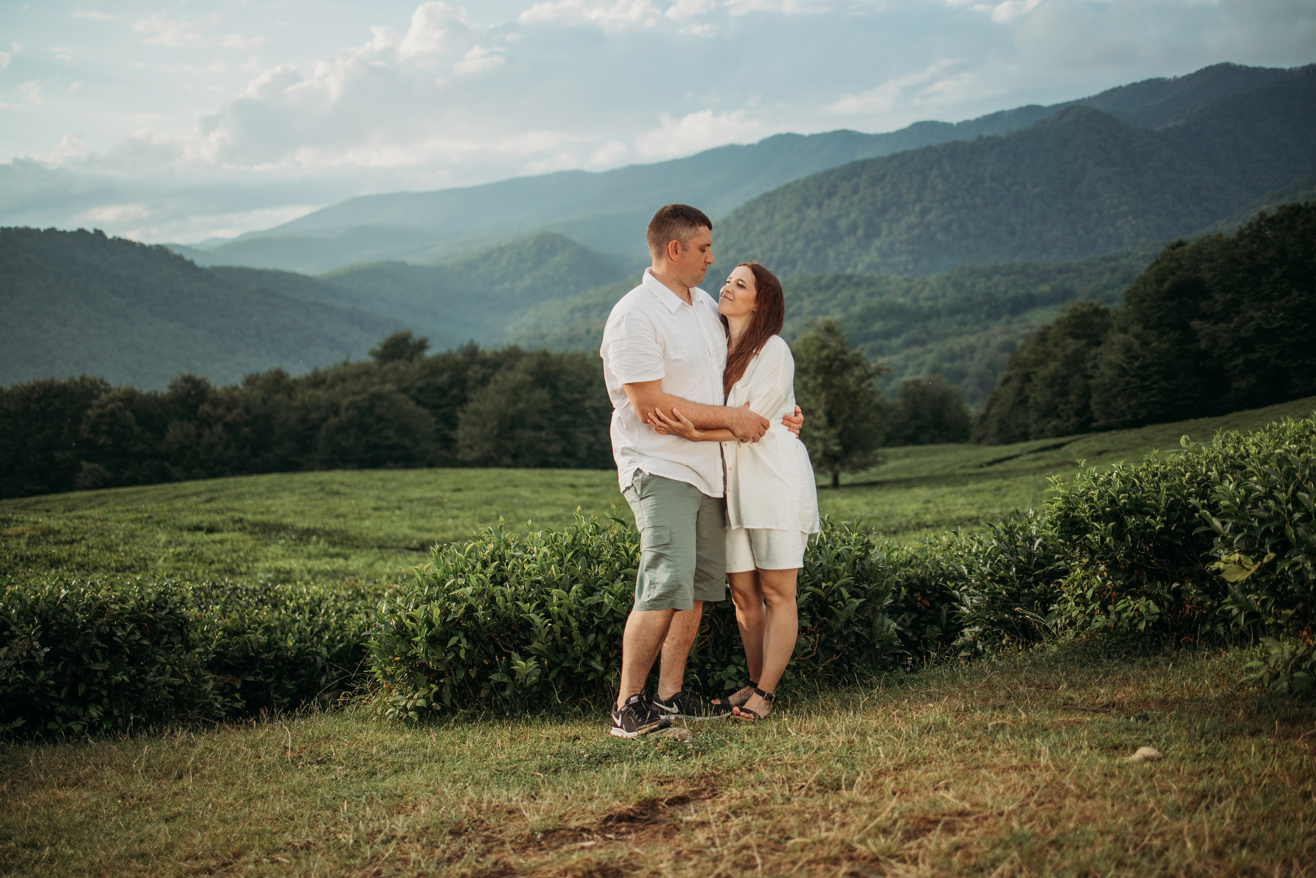 Семейная прогулка по плантациям. Фотограф Сочи Татьяна Зорина