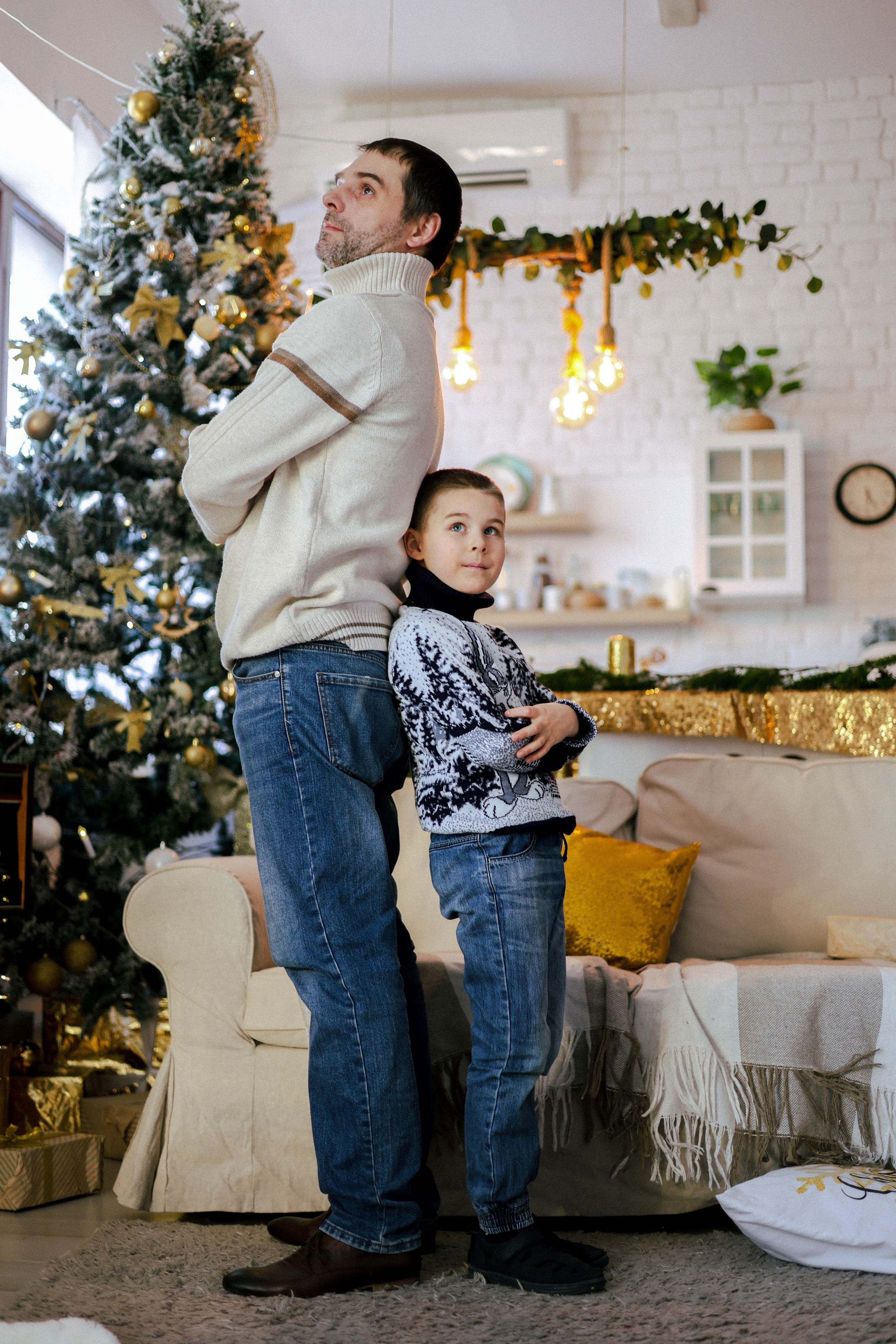 Новогодняя история «Нелля и ее семья». Фотограф в Москве Анастасия Калинина