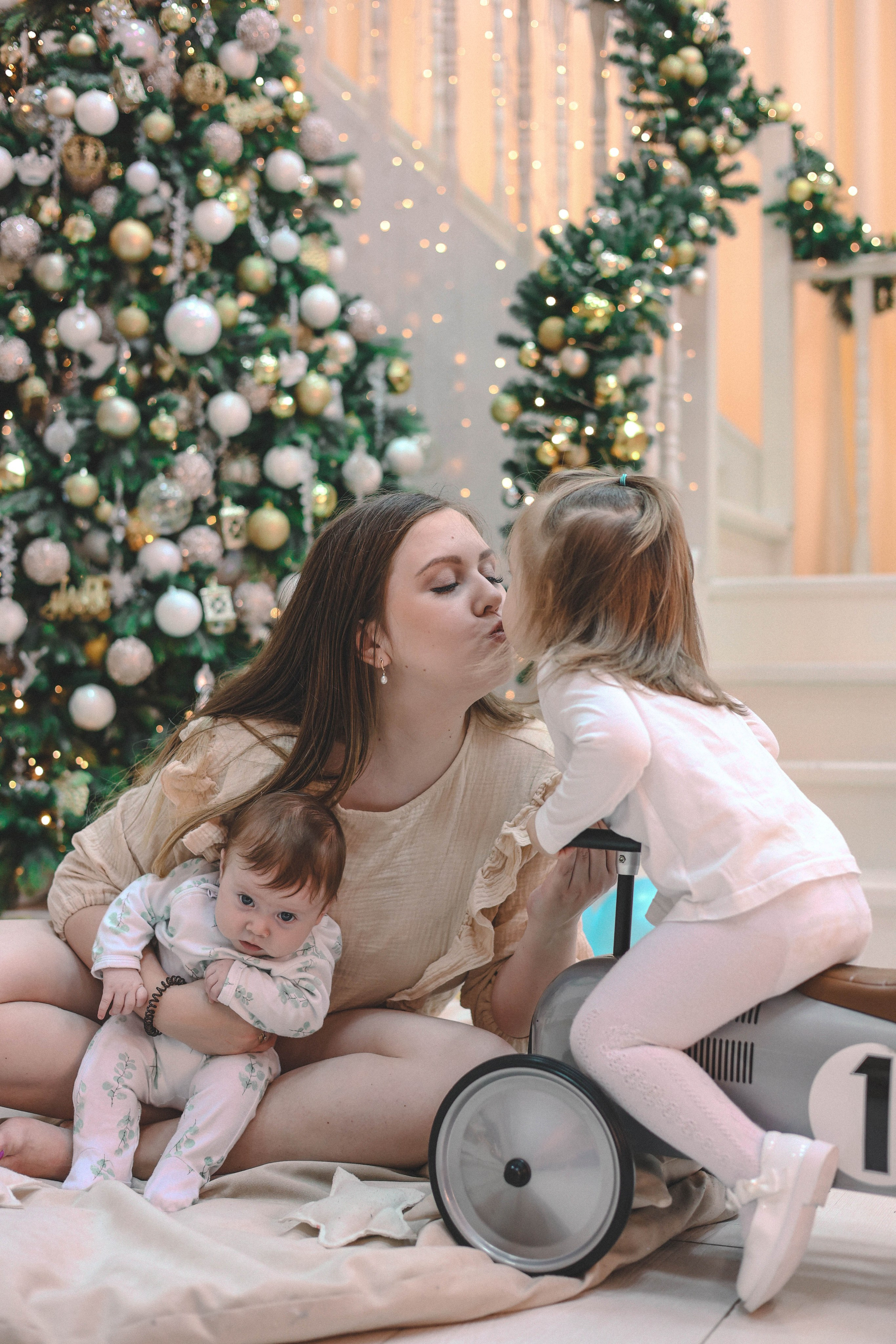 Новогодняя история «Яна и ее семья». Фотограф в Москве Анастасия Калинина