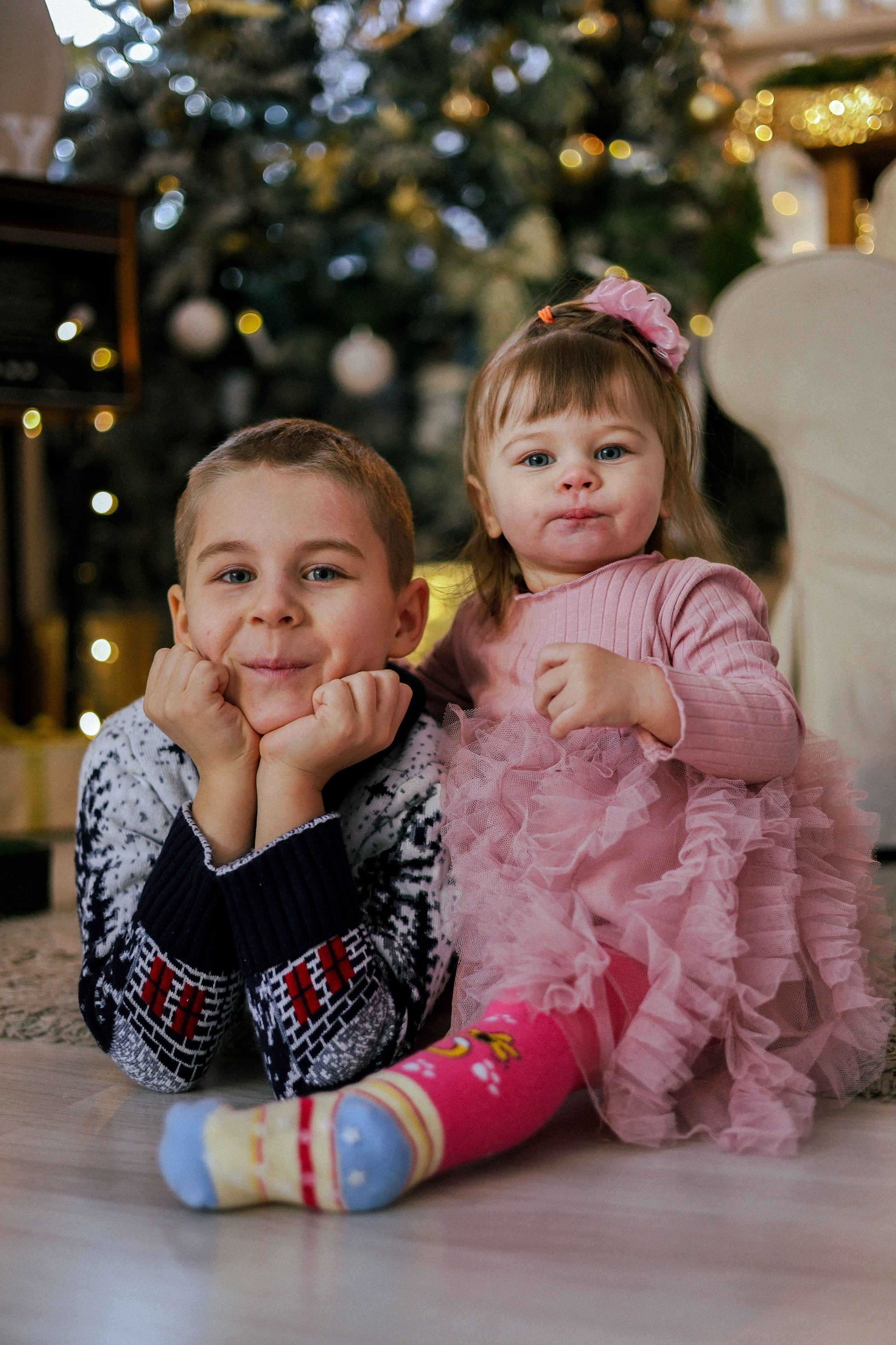 Новогодняя история «Нелля и ее семья». Фотограф в Москве Анастасия Калинина