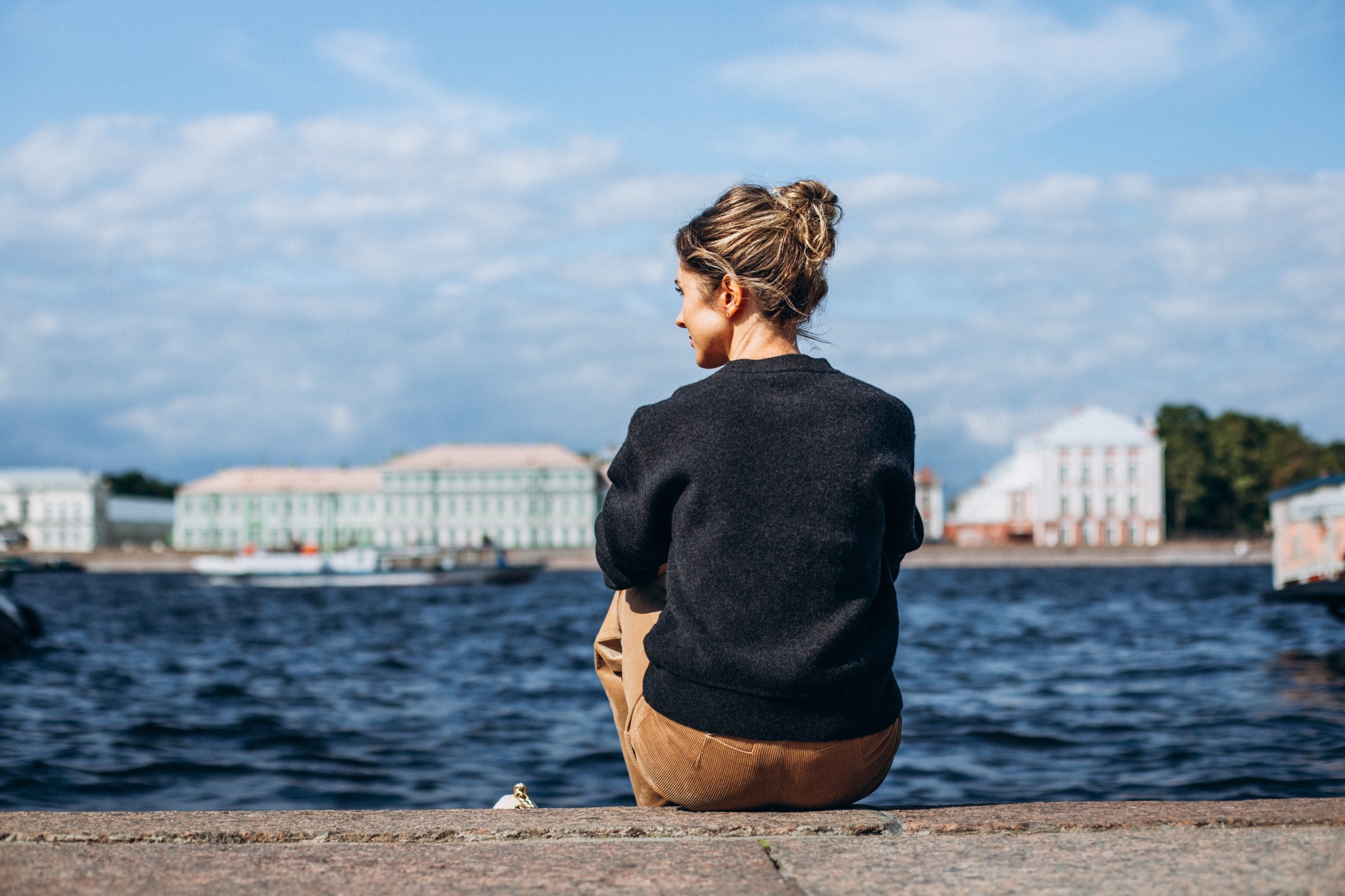 Татьяна в августе. Фотопрогулка в Петербурге. Индивидуальный и семейный фотограф в Санкт-Петербурге