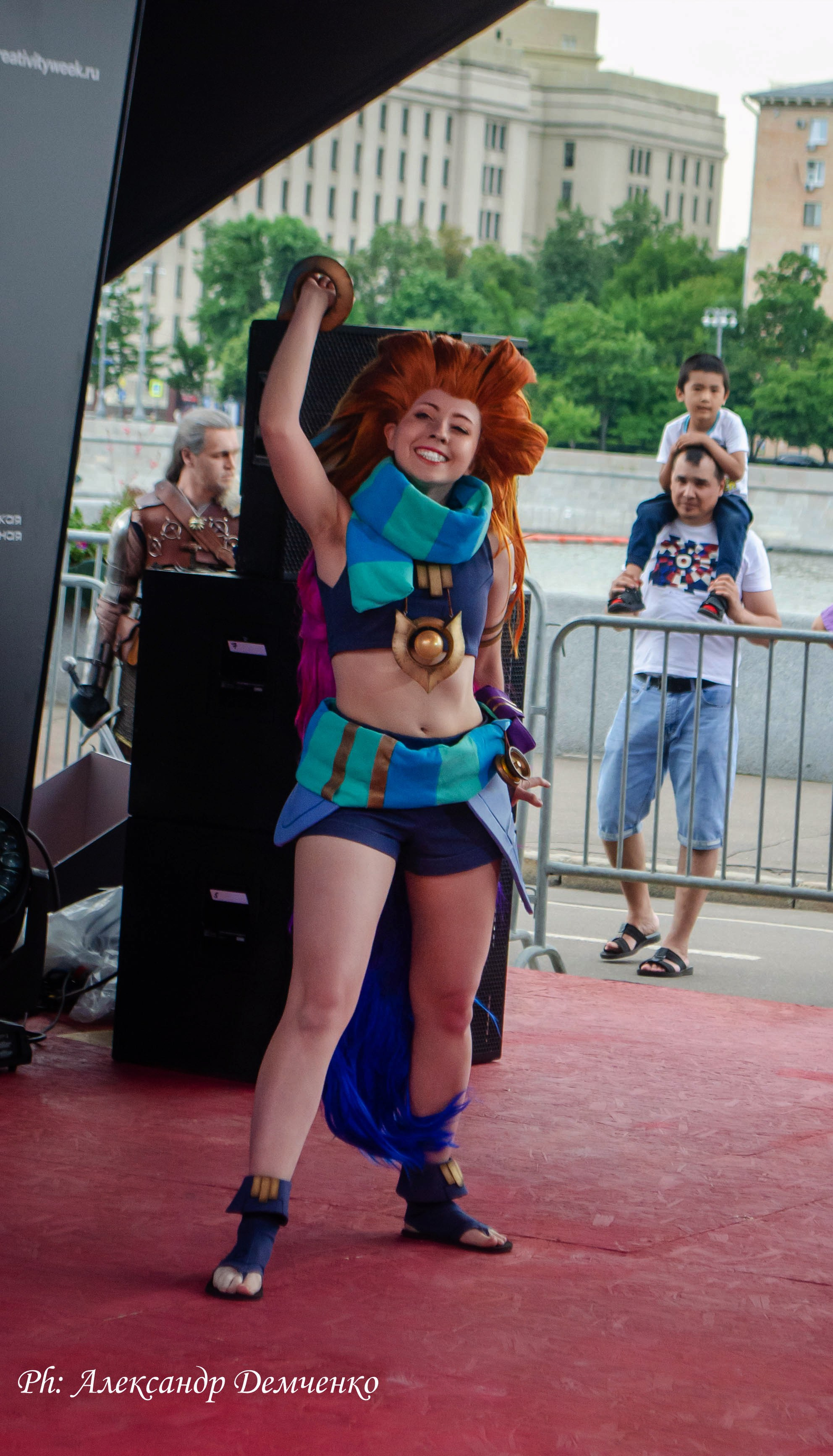 Фотосессия в Парке Горького на Лидеры молодого контента