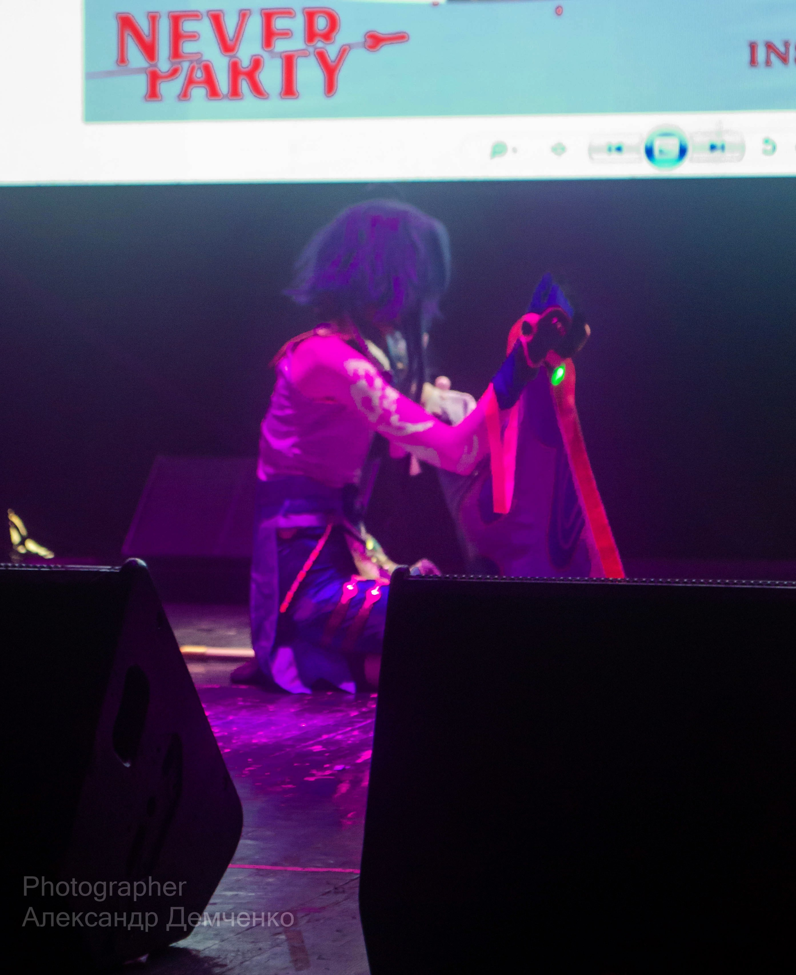 Фотосессия сцены в Москве на разных репортажных мероприятий