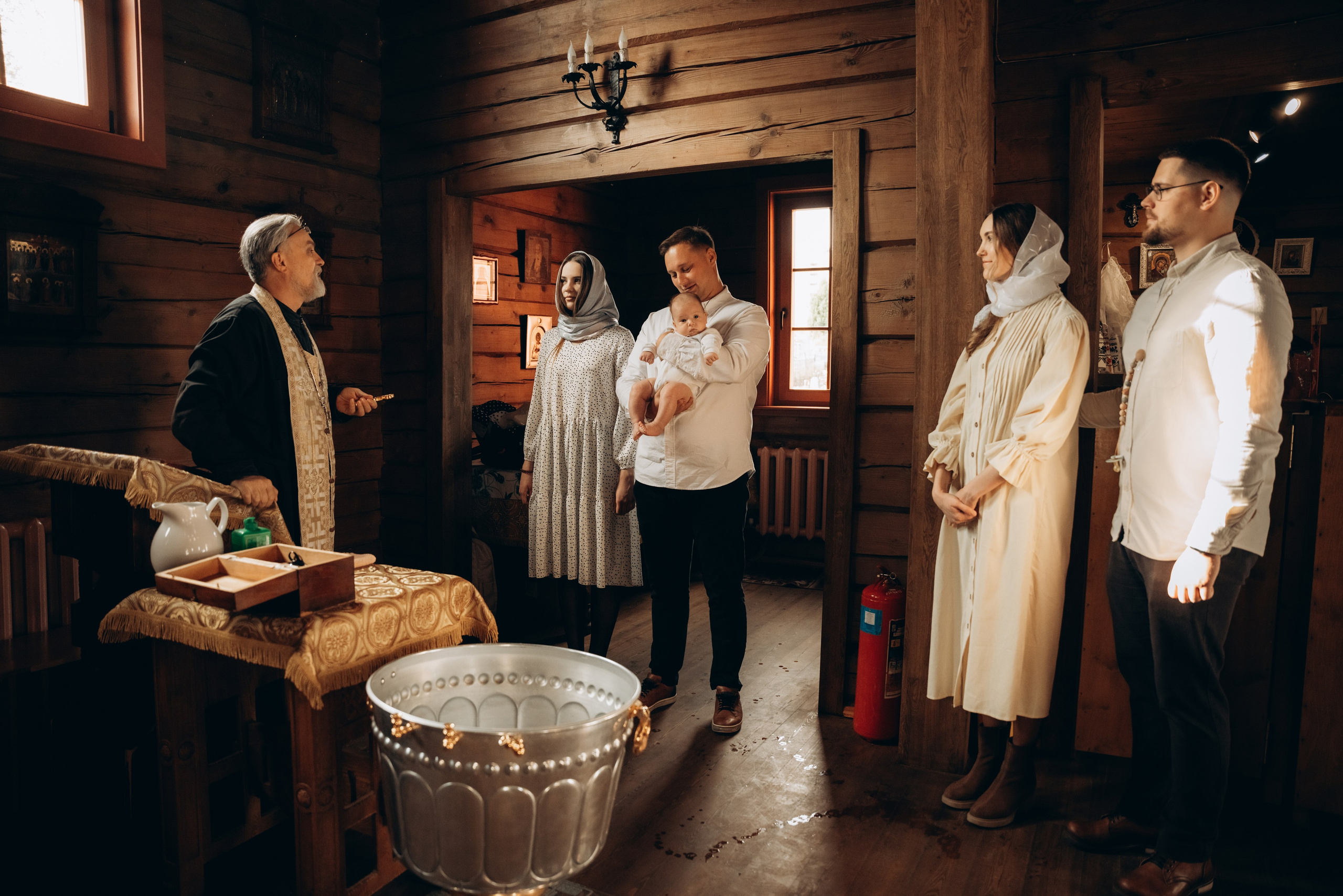 Крещение Мишки. Фотограф в Минске — Мария Миллс