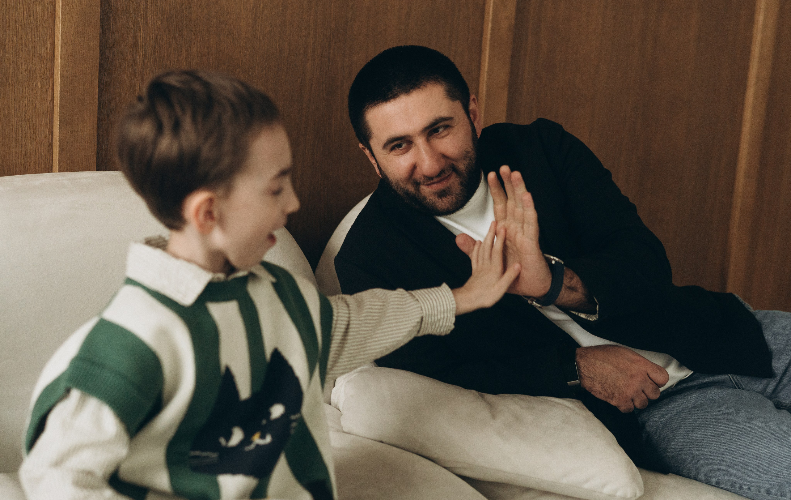 Студийная семейная фотосессия. Семейный, ньюборн фотограф, фотограф на роды в Москве, Виктория Тюльдюкова