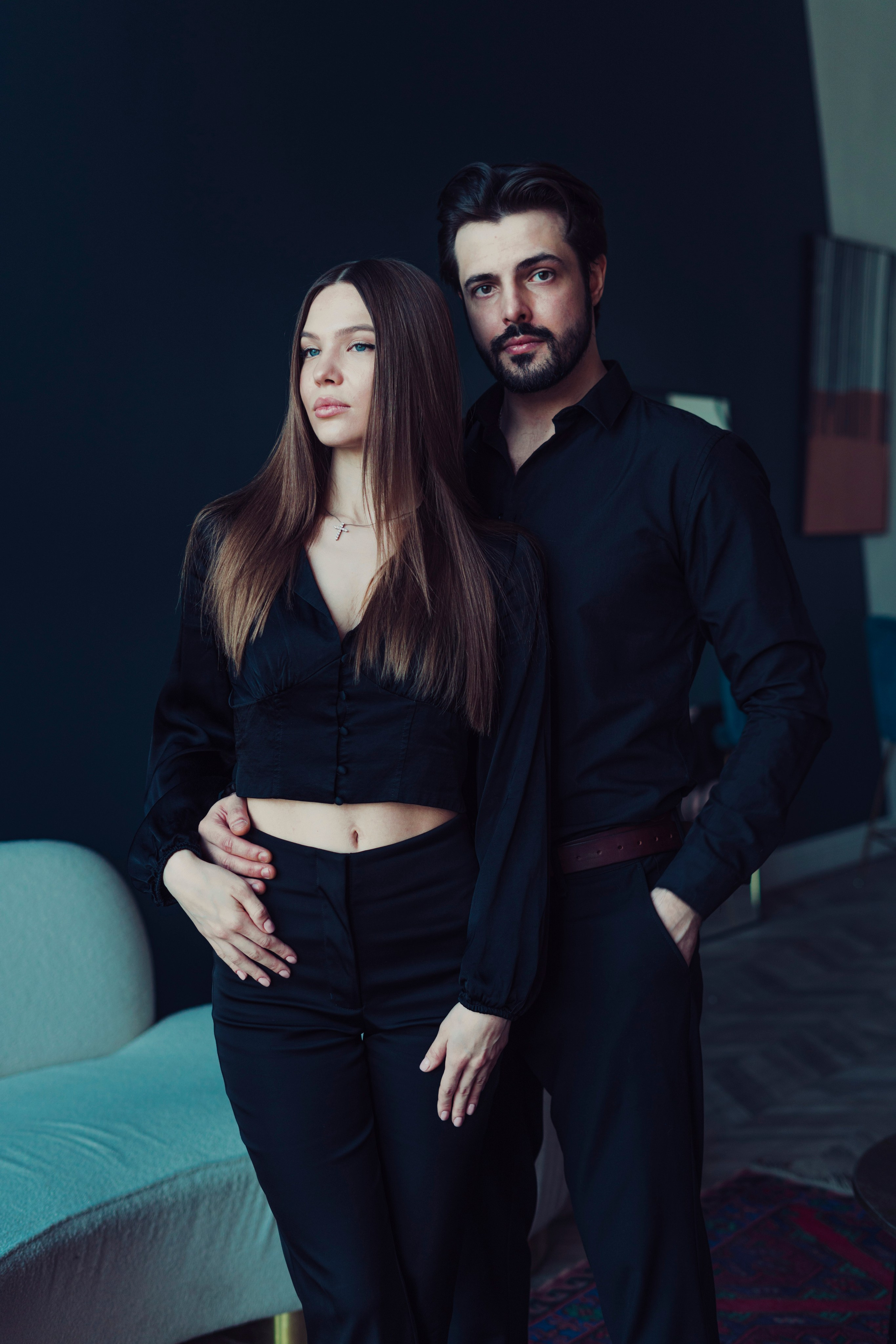 Запечатлейте вашу любовь: идеальная парная фотосессия в студии!. Профессиональный портретный фотограф в Москве Владимир Глаголев