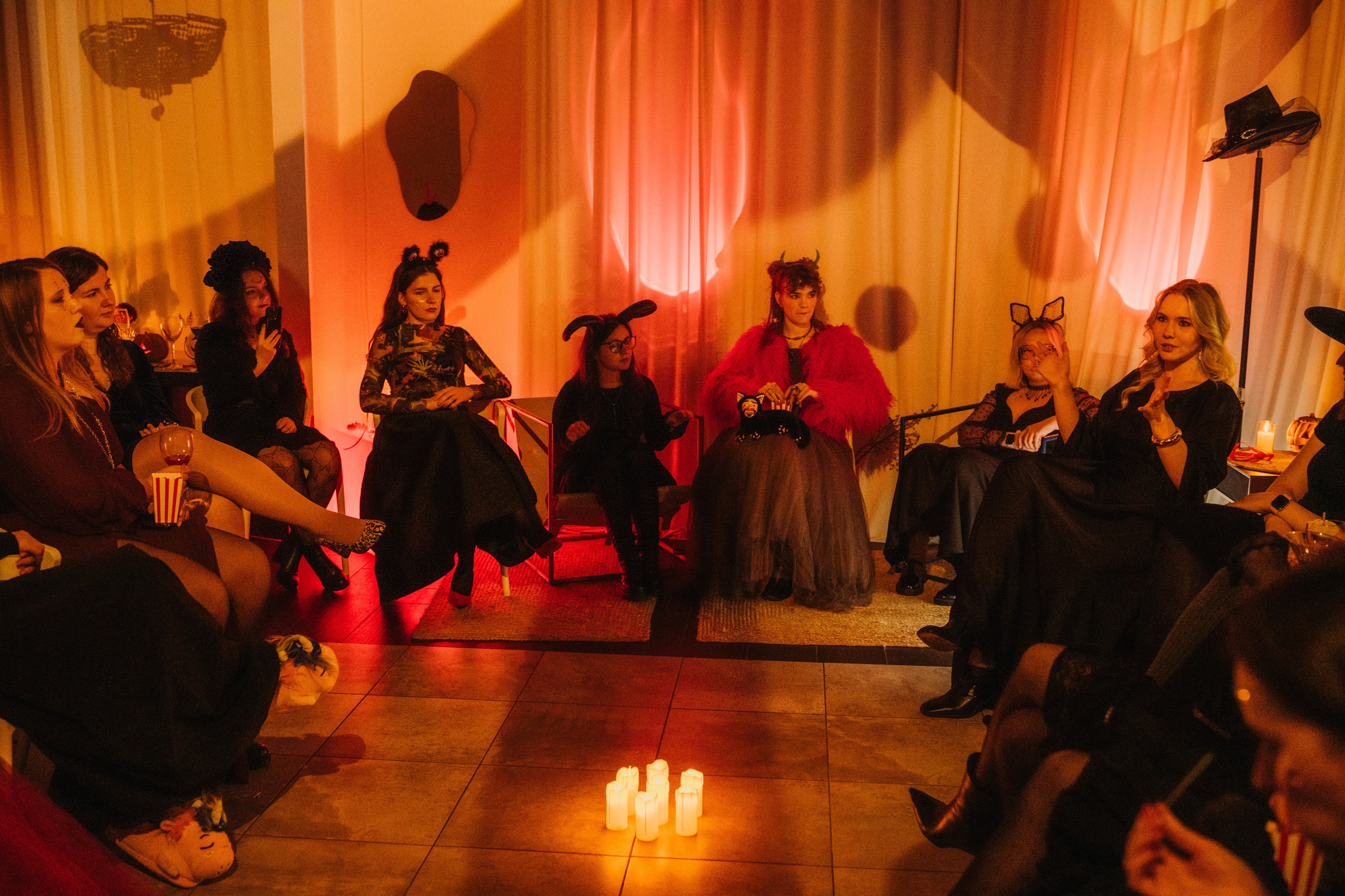 Вечеринка Ведьмочек. Фотограф в Москве Ангелина Ким