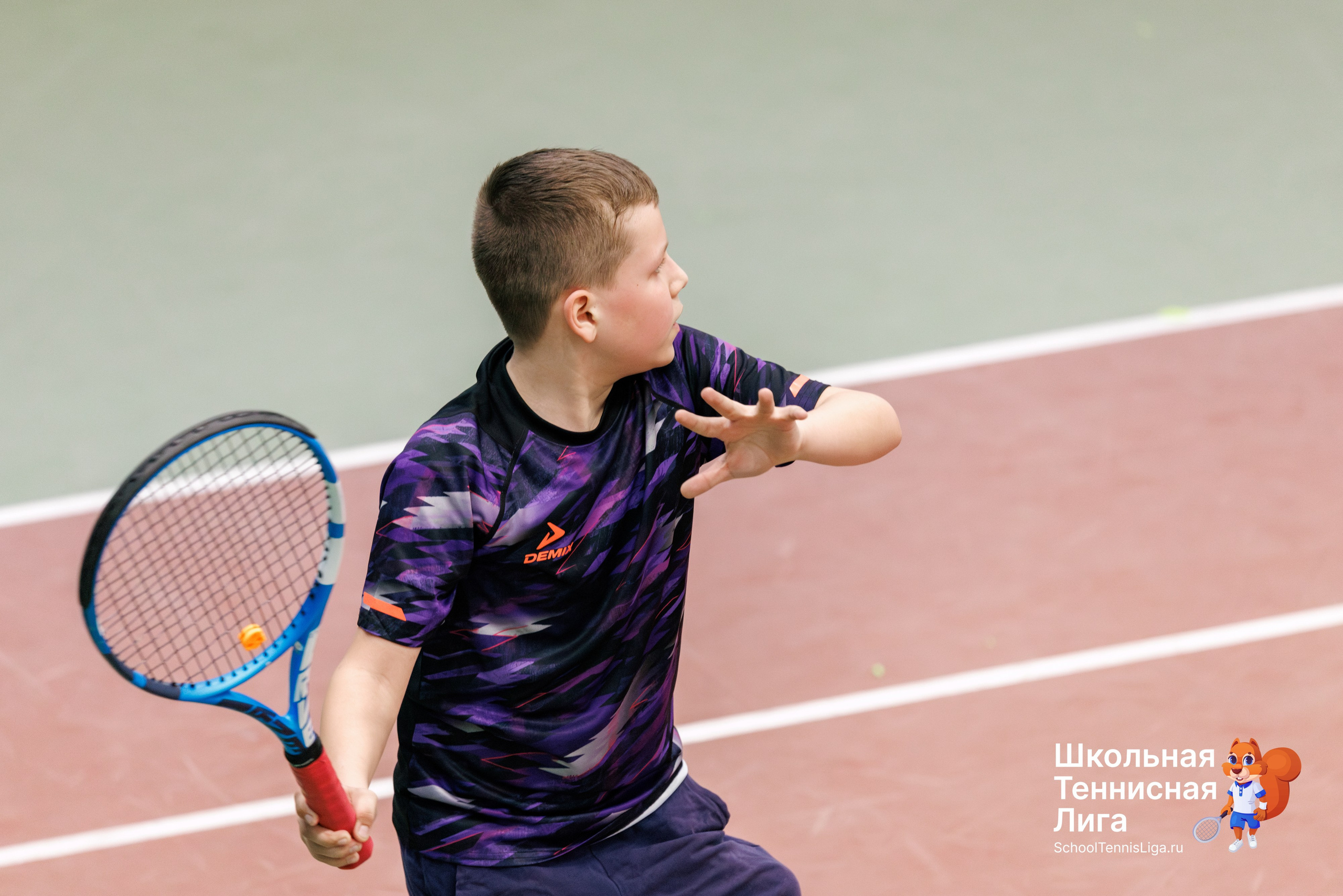 Школьная теннисная лига / Олимпиец. Спортивный фотограф Алексей Соломин