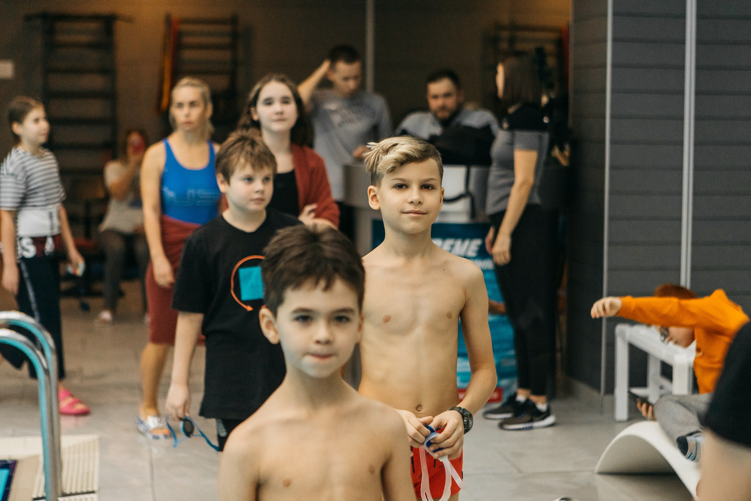 Соревнования по плаванию (зима)