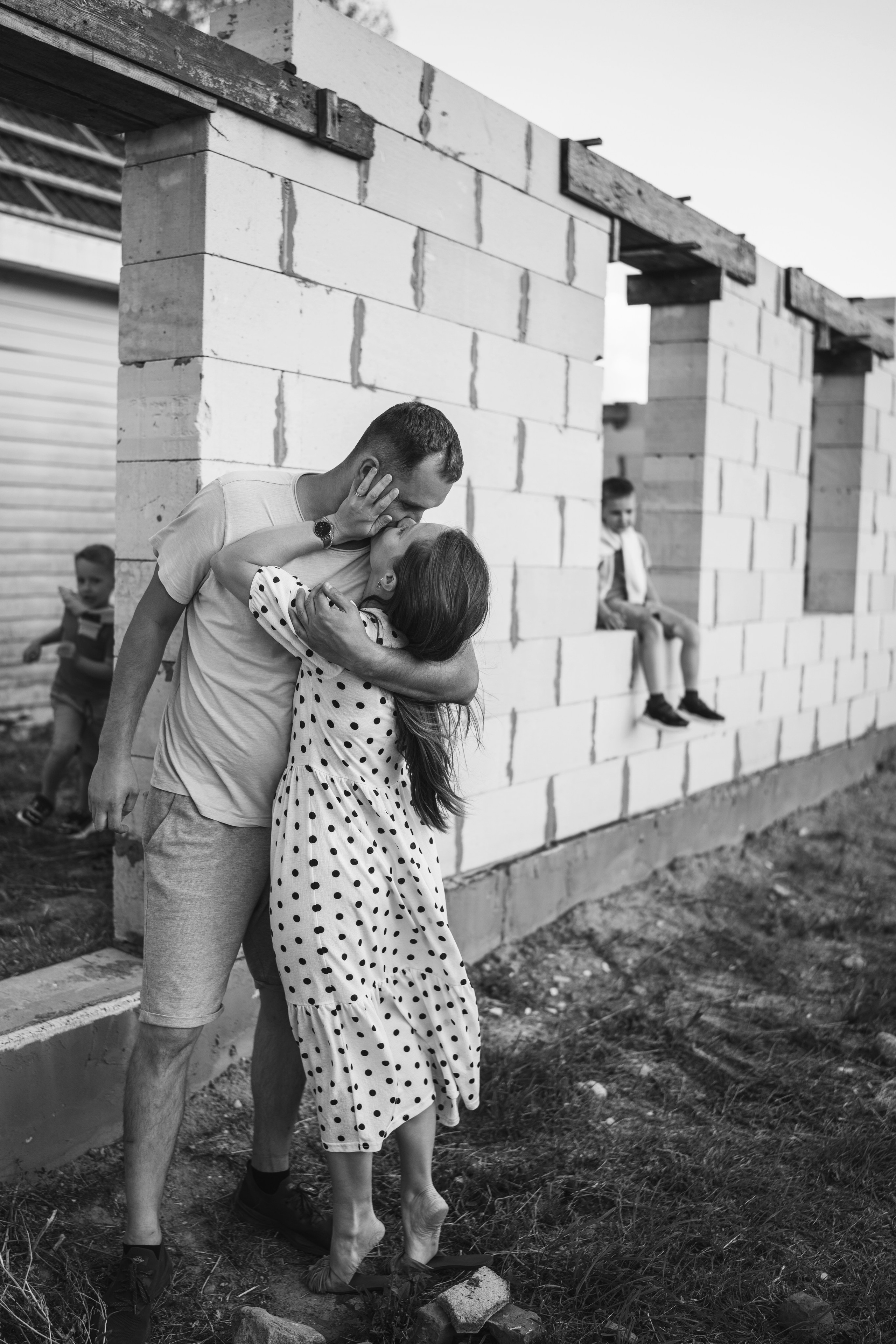 СЪЕМКА НА УЧАСТКЕ. Семья Юлии. Фотограф Марта Козел. Гродно, Беларусь