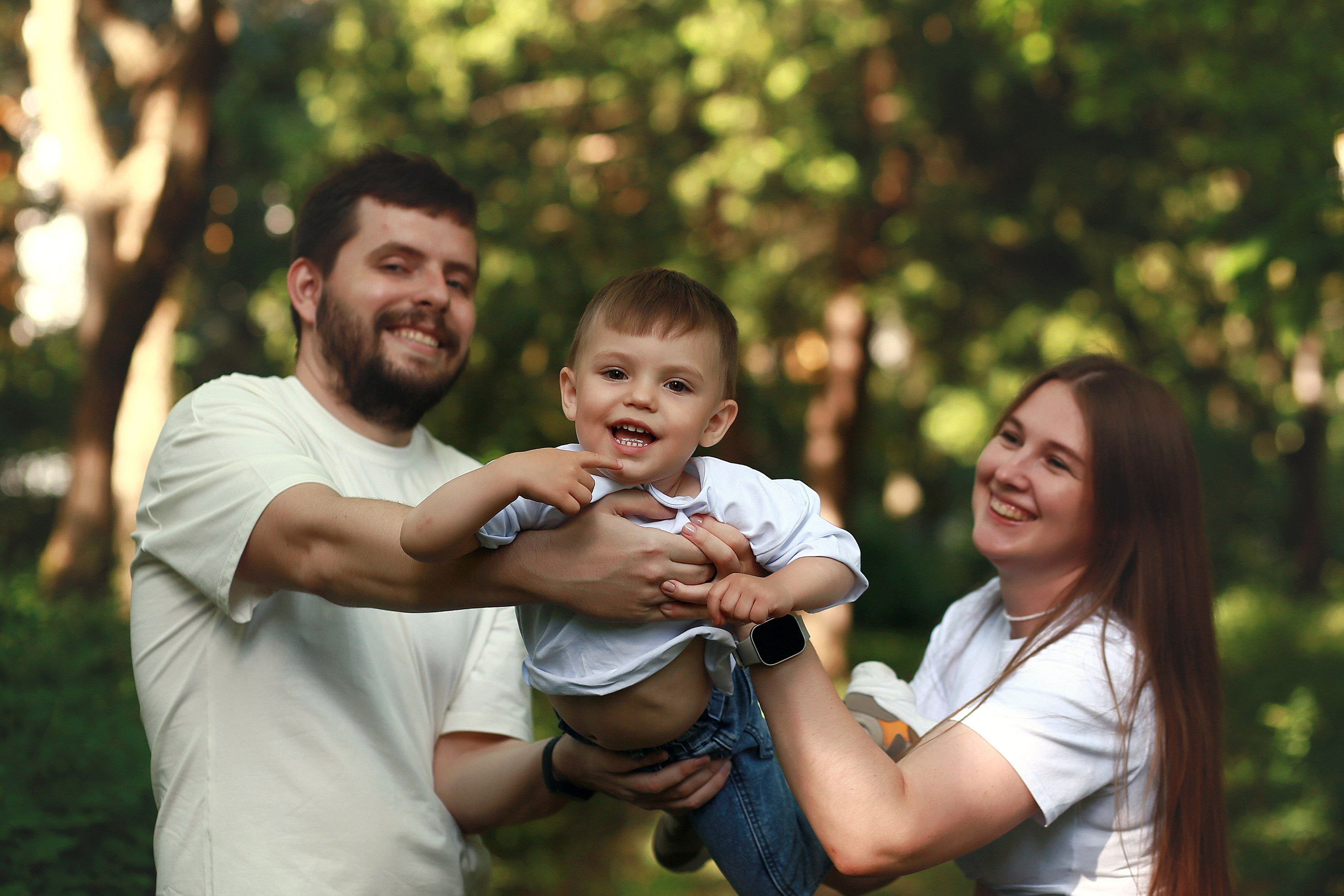 Двухлетие в Дендрарии. Семейный фотограф в Воронеже Плотникова Алина