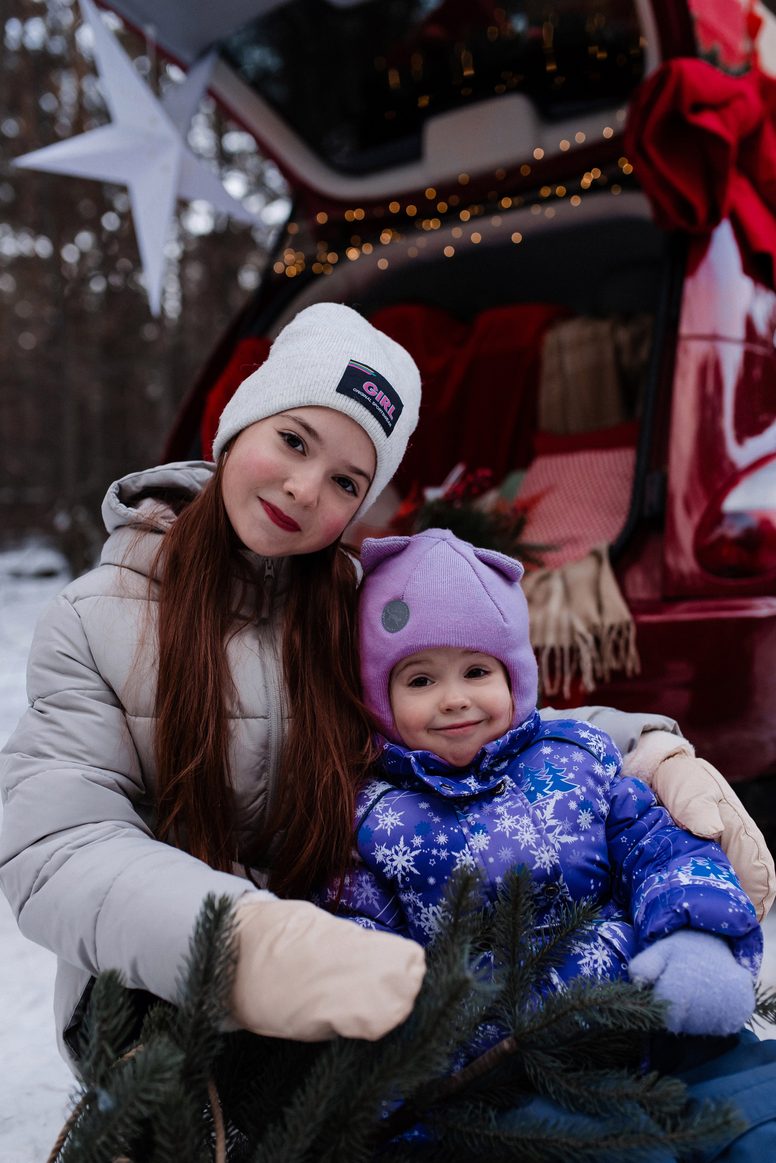 Рождественский фотодень Татьяна&Дарья&Аня. Фотограф в Новосибирске Анастасия Курто