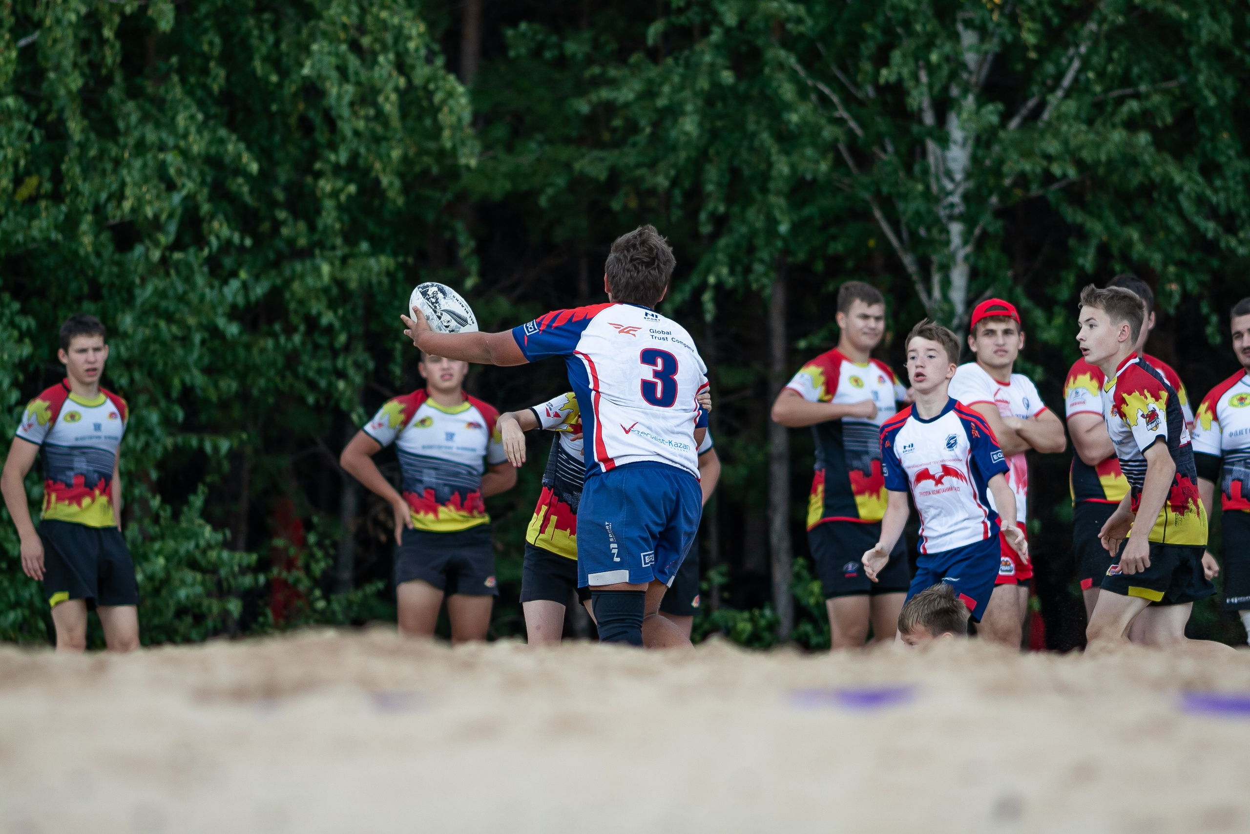 «Кубок «Молота» по пляжному Регби. Фотография