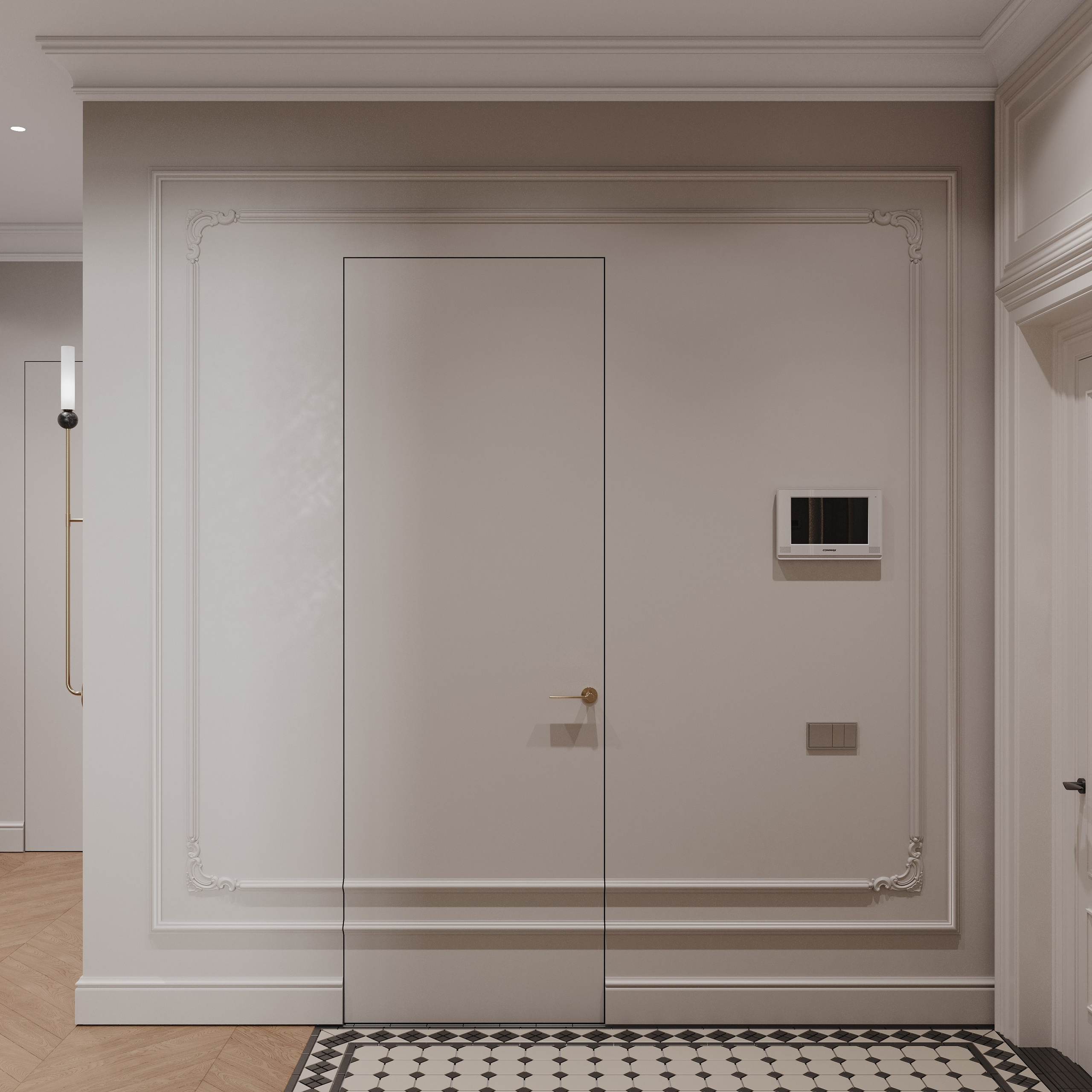 ЖК Легенда Московский 65 106 кв.м, г. Санкт-Петербург. 3d визуализатор Анастасия Науменко