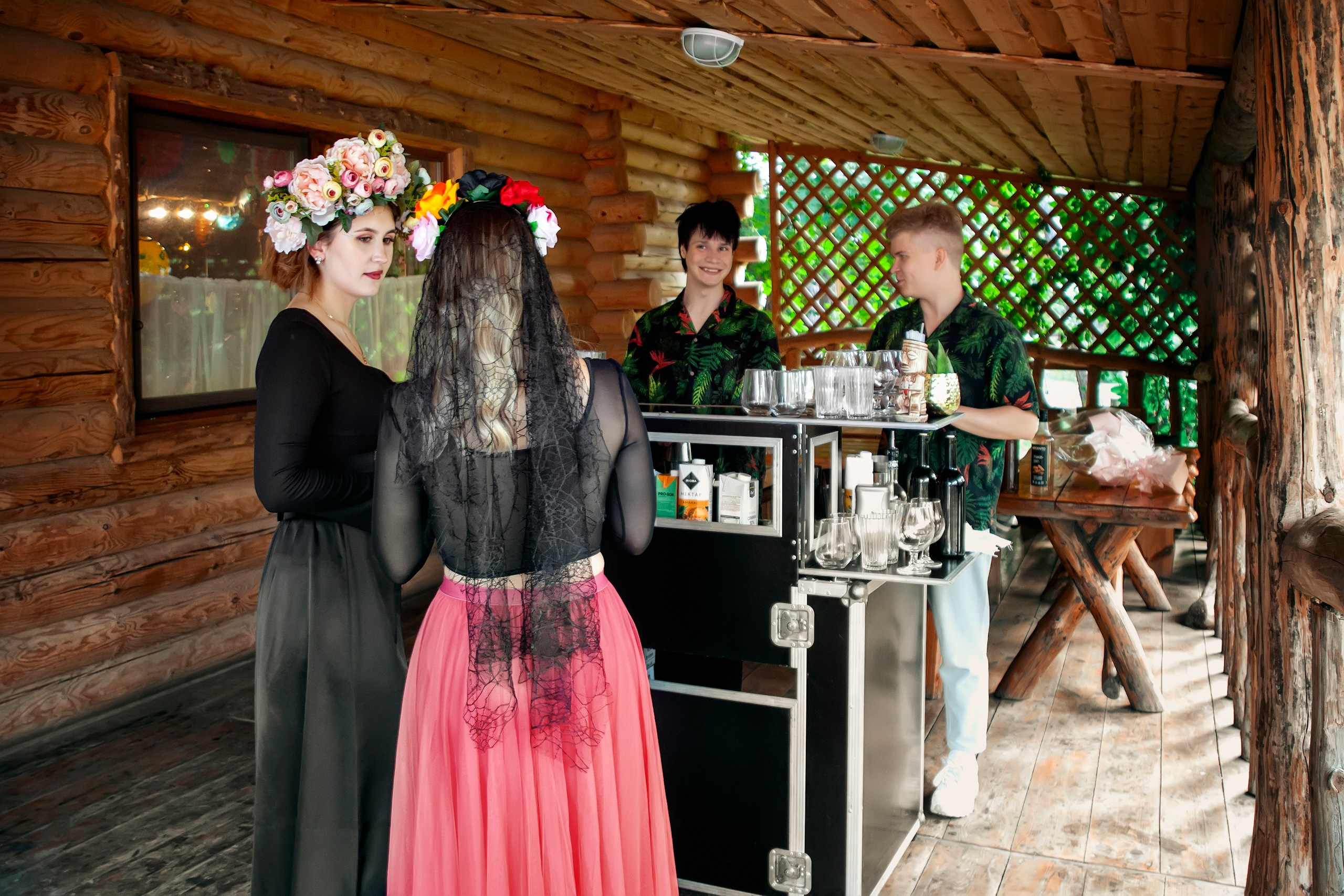 Зона велкам на празднике в мексиканском стиле - репортажная съёмка в Ульяновске 