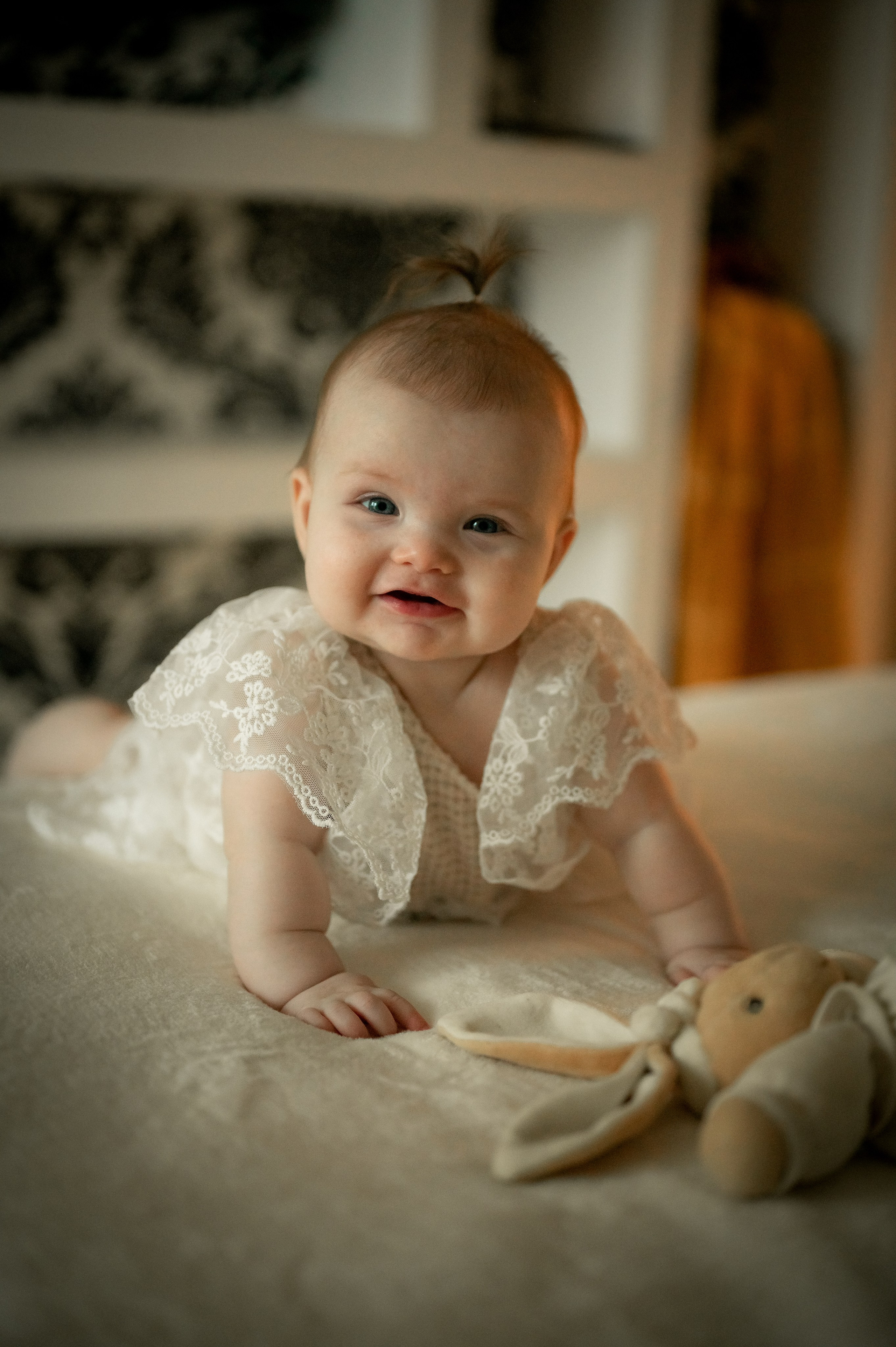 Родители с новорожденным малышом. Фотограф новорождённых, семейный, школьный в городе Калуге Евгения