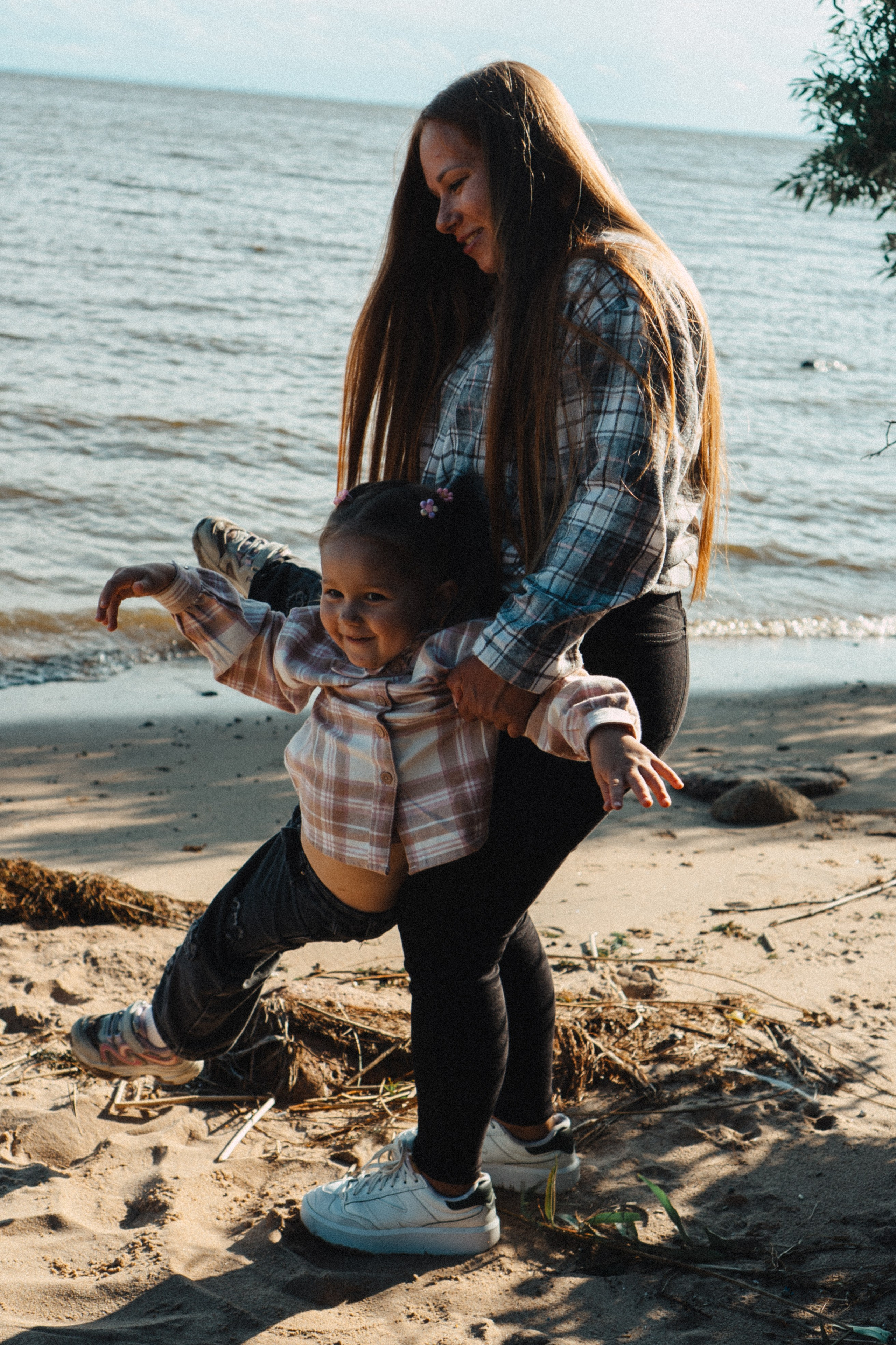 МАМА И ДОЧКА НА ФИНСКОМ ЗАЛИВЕ. Профессиональный фотограф, Санкт-Петербург — Виктория Богомолова