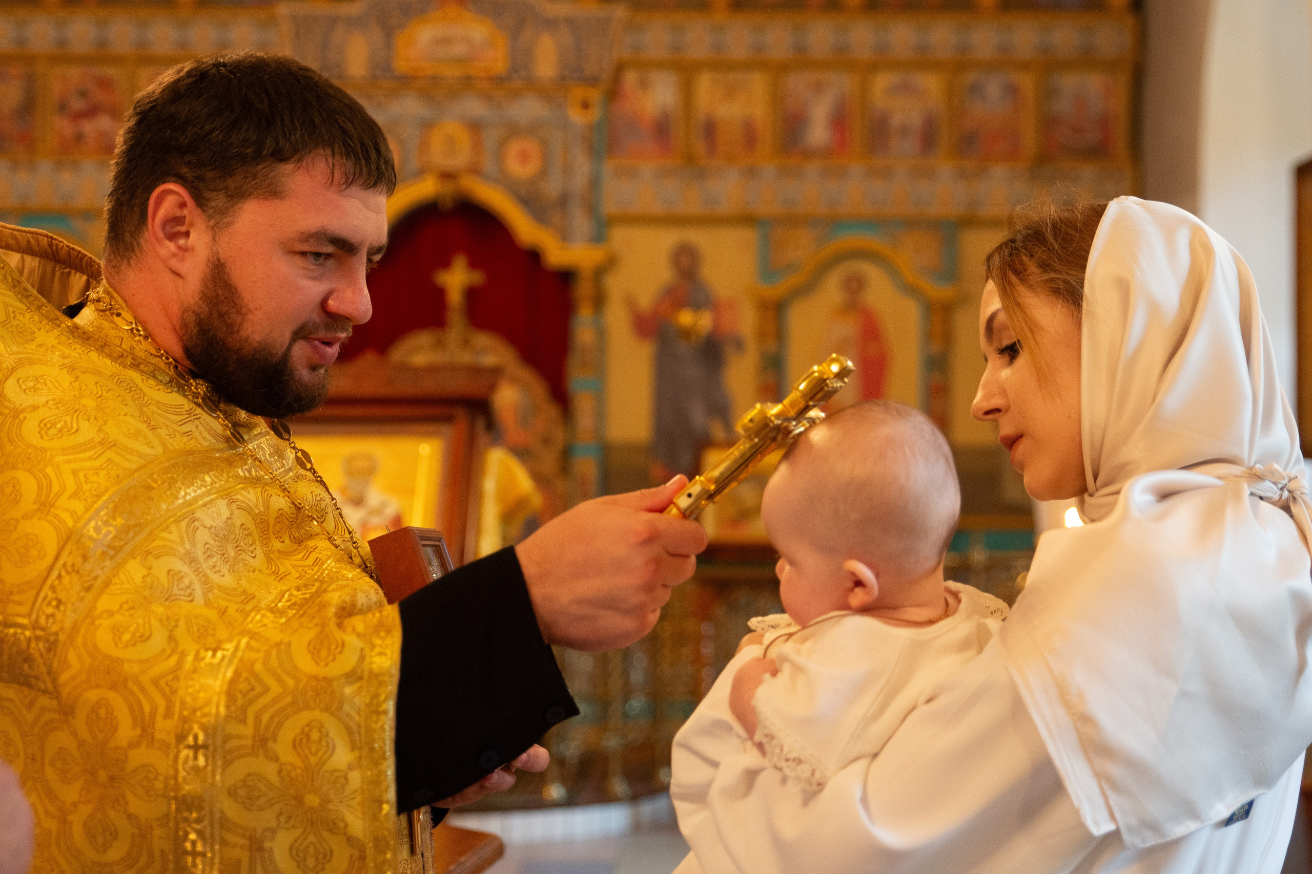 Таинство крещения. Фотограф в Белгороде Анастасия Богунова